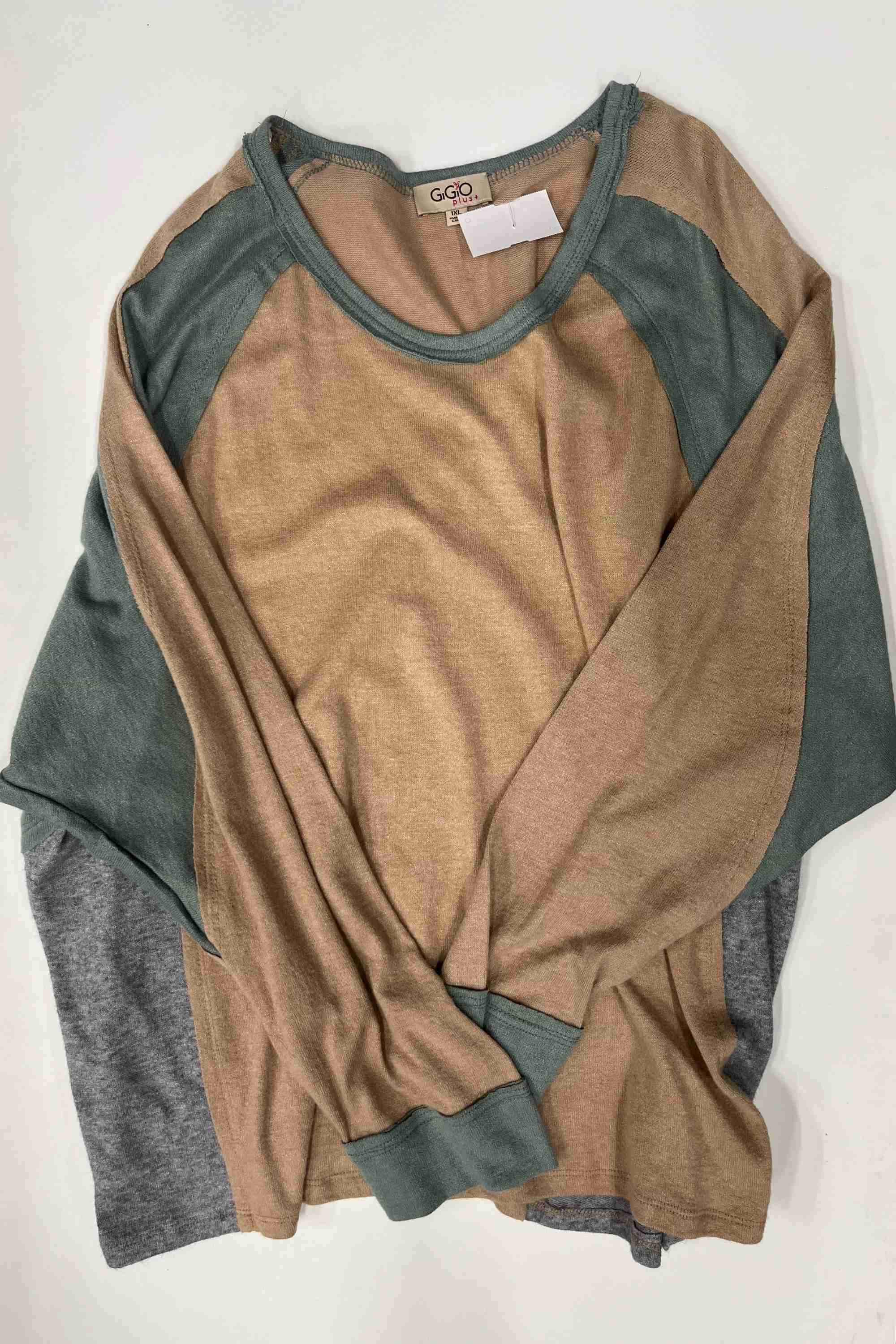 Top Long Sleeve By GiGio  Size: 1x - Image 1