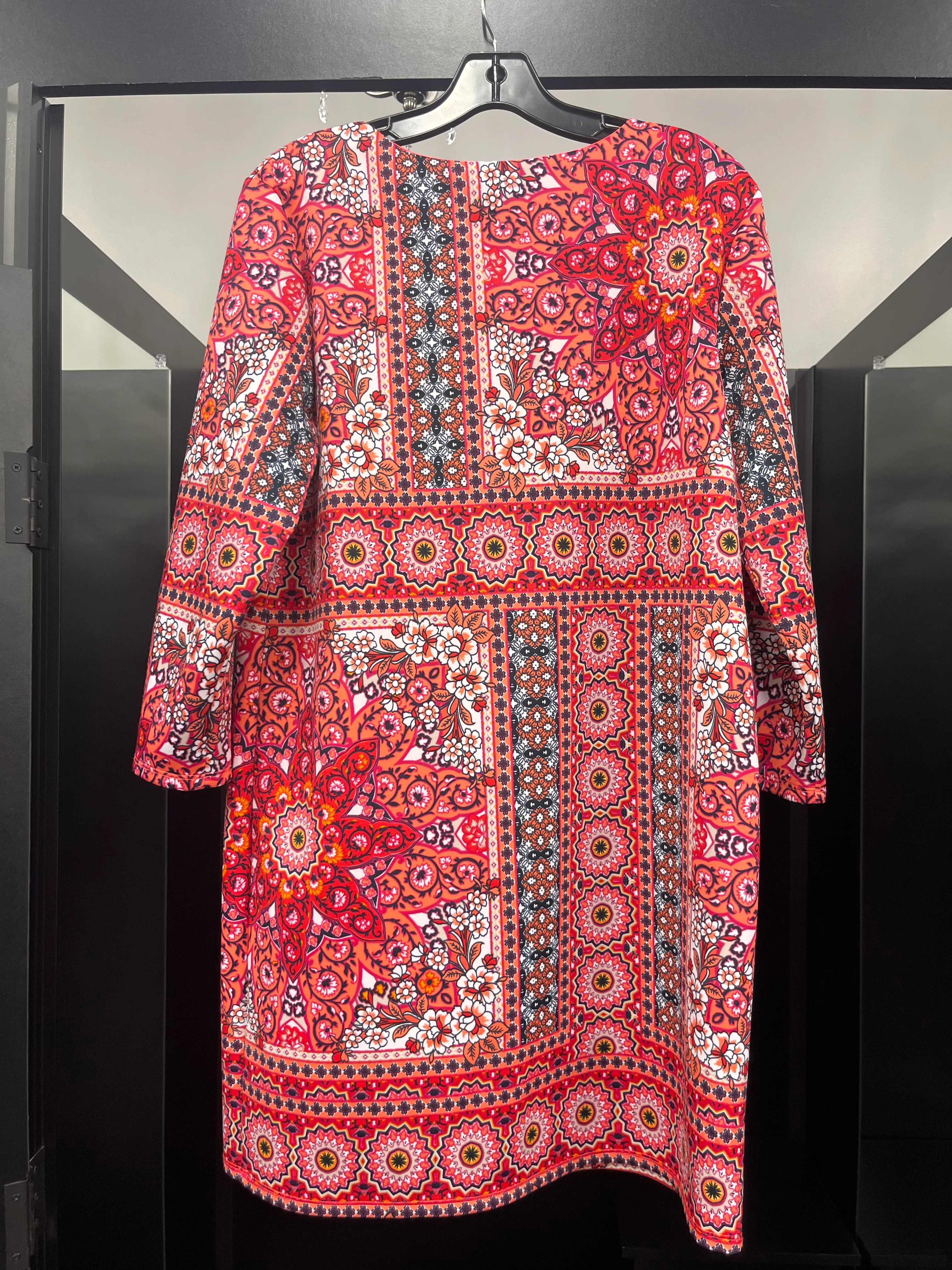 Dress Work By Neiman Marcus In Floral, Size: L - Image 1