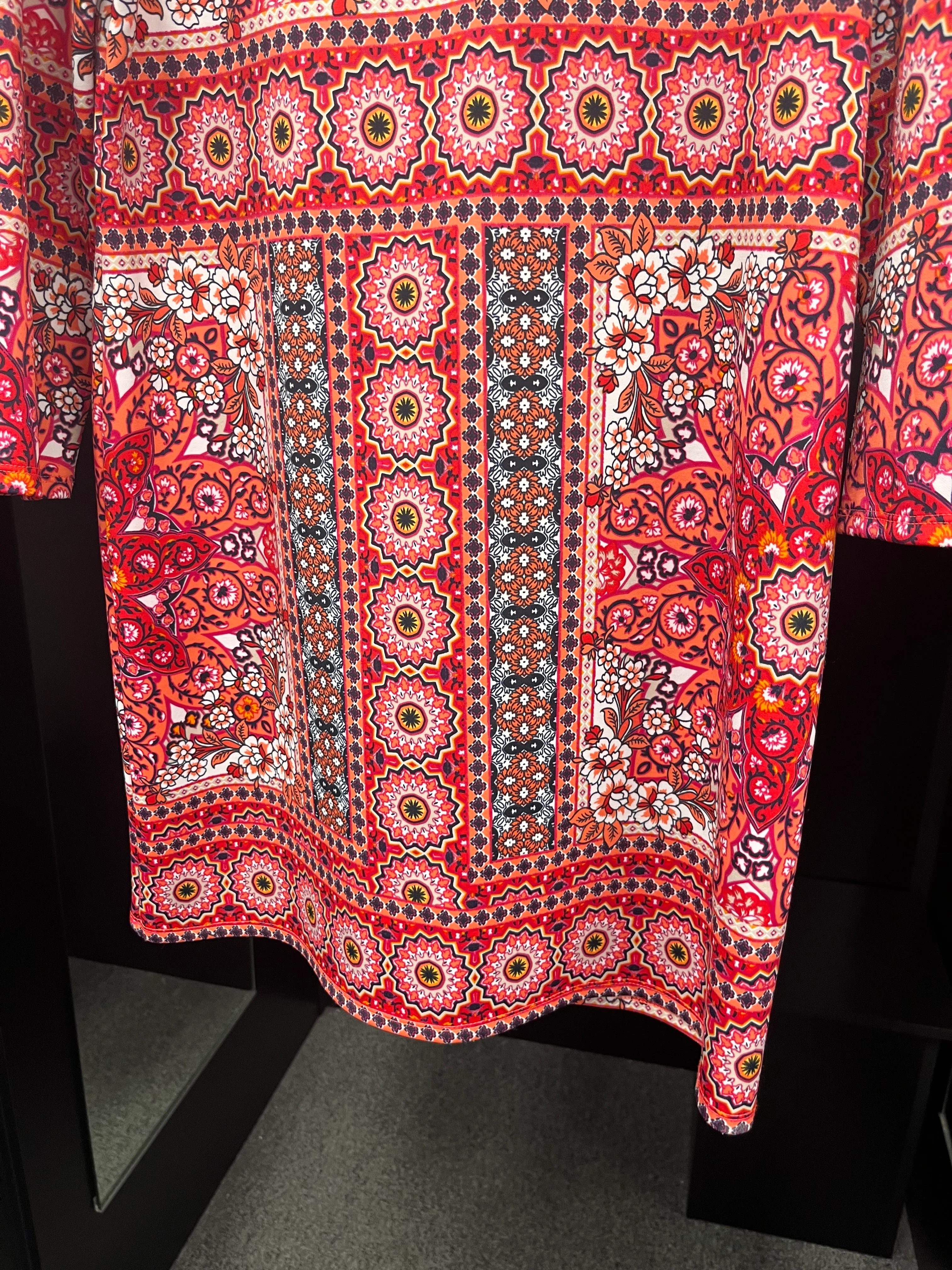 Dress Work By Neiman Marcus In Floral, Size: L - Image 3