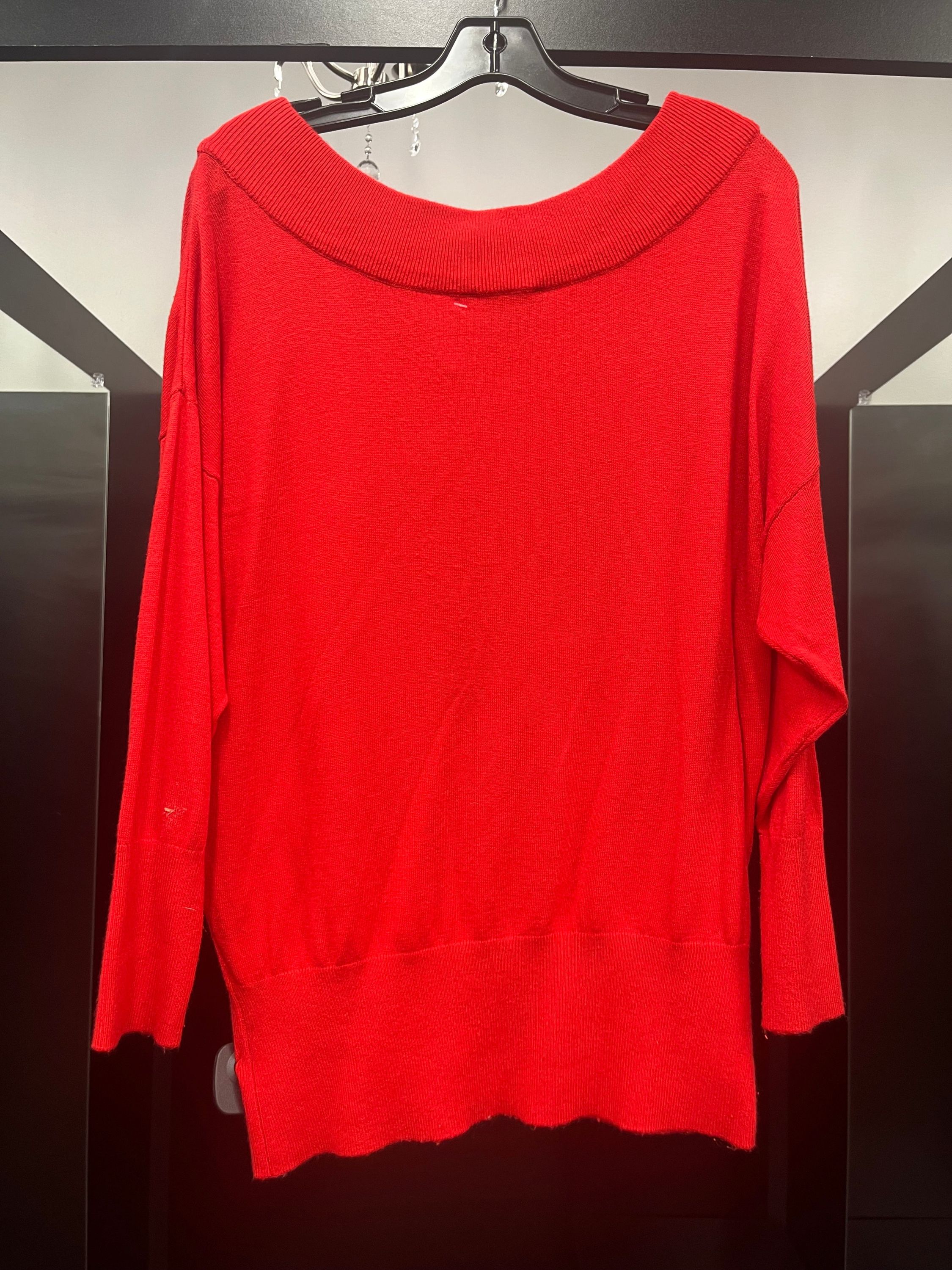 Sweater By Express O In Red, Size: M - Image 2