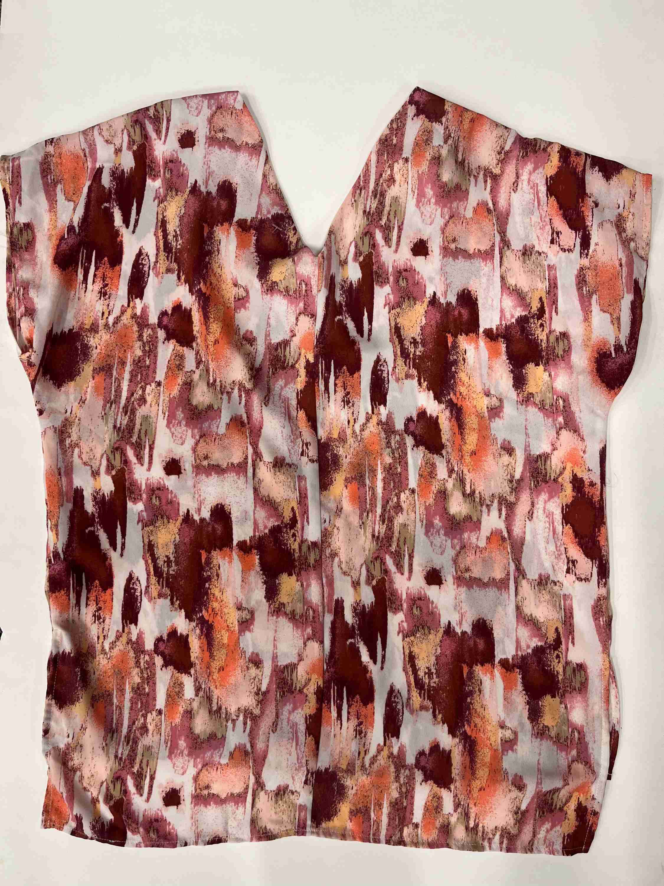 Blouse Short Sleeve By Caramela  Size: S - Image 2