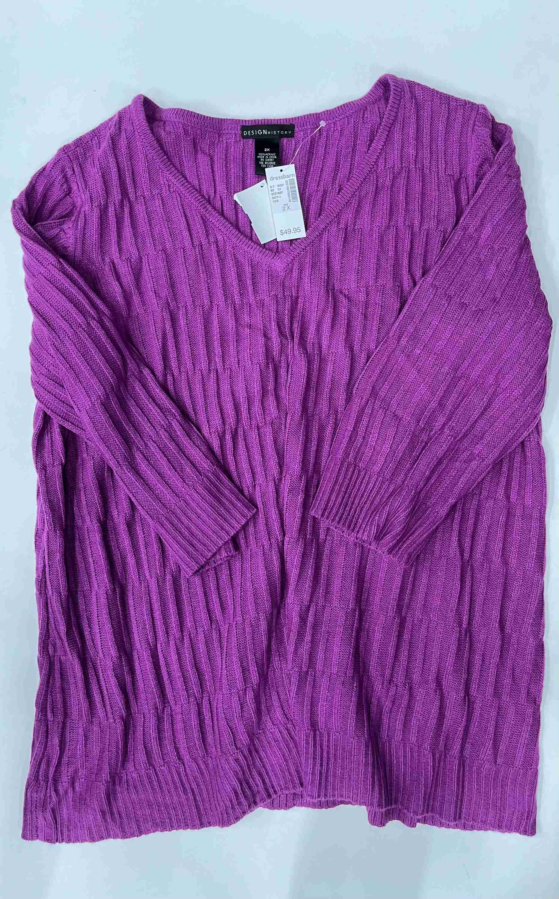 Sweater By Design History NWT Size: 2x - Image 1