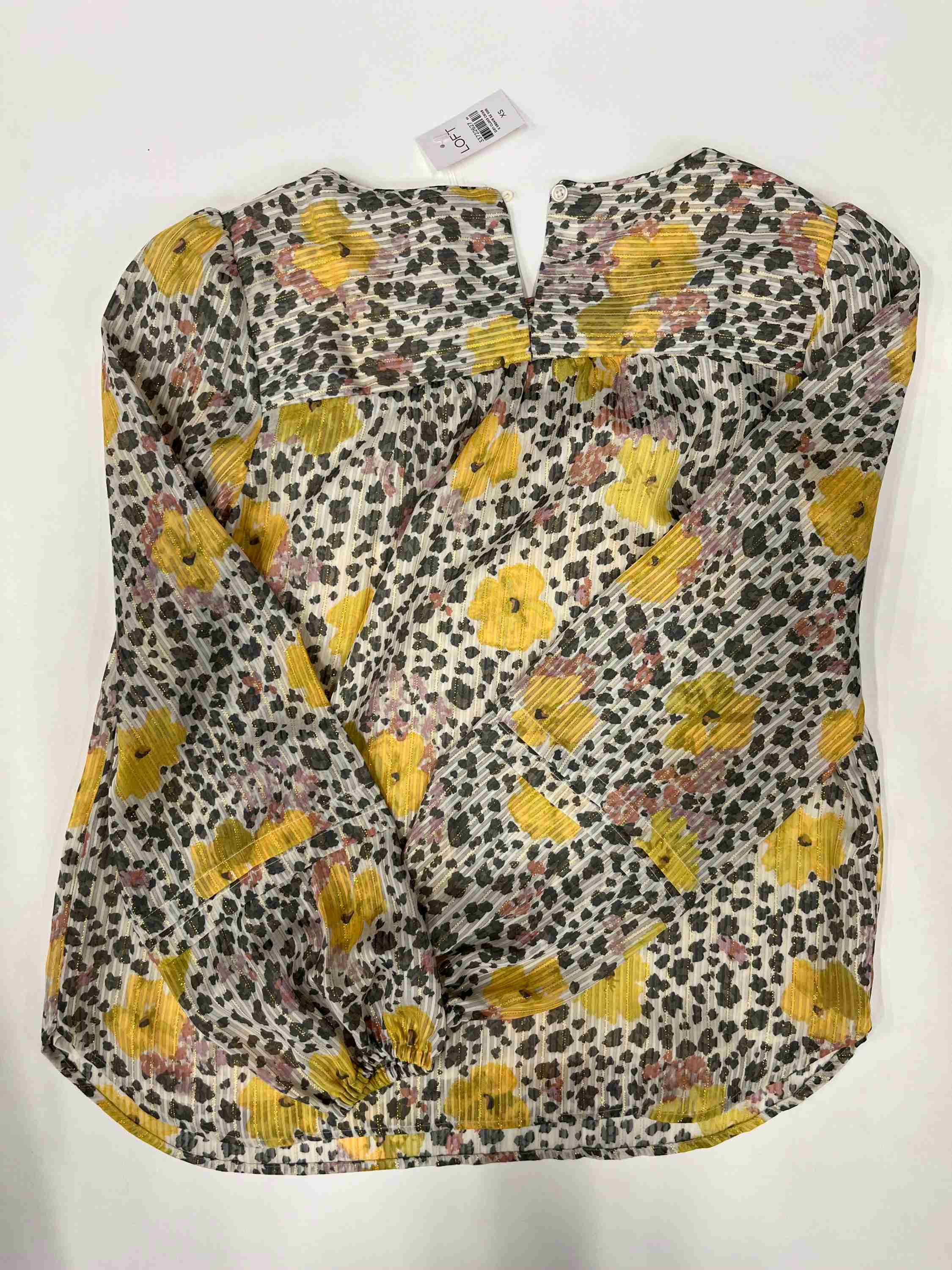 Blouse Long Sleeve By Loft  Size: Xs - Image 2