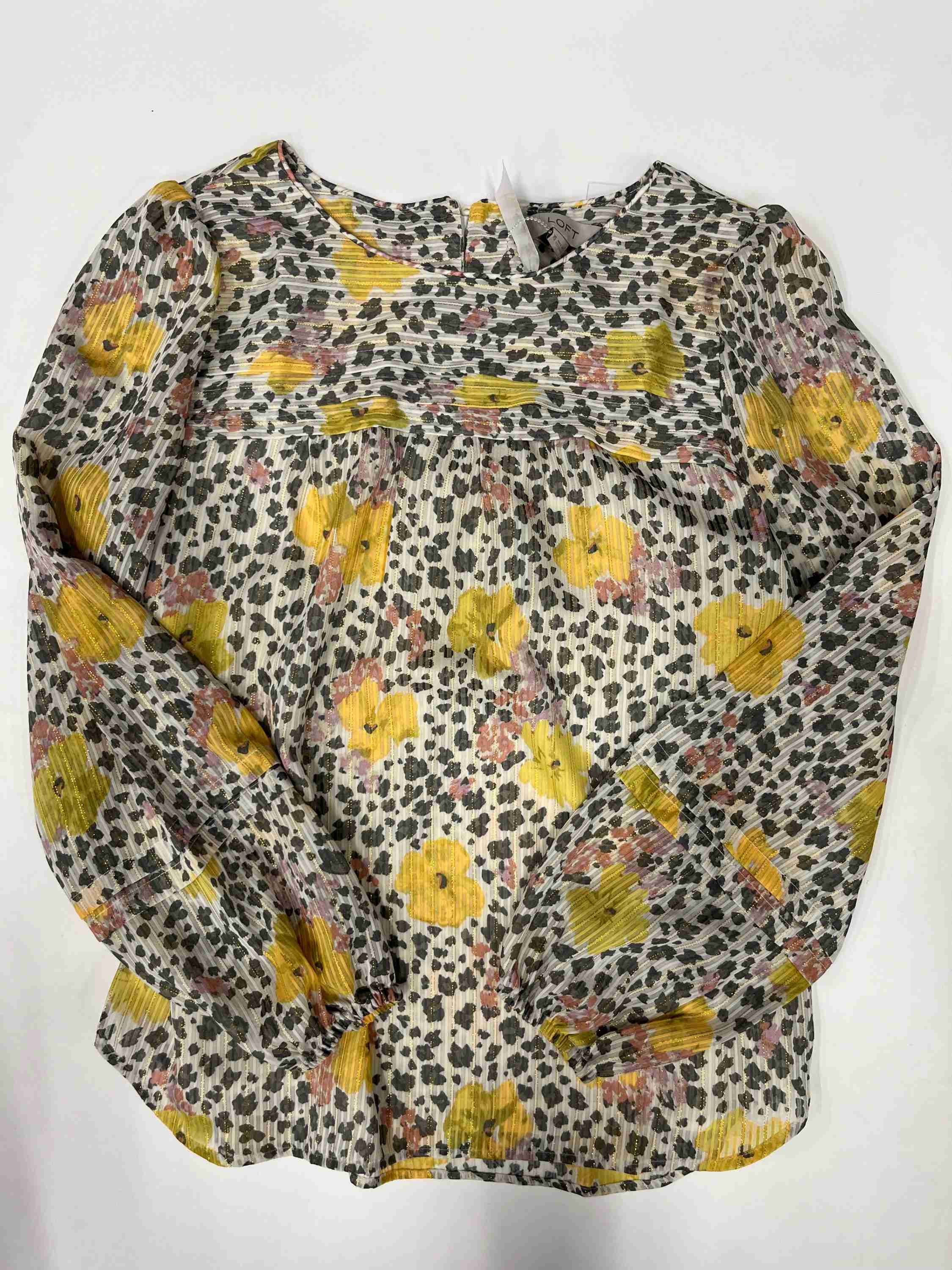 Blouse Long Sleeve By Loft  Size: Xs - Image 1