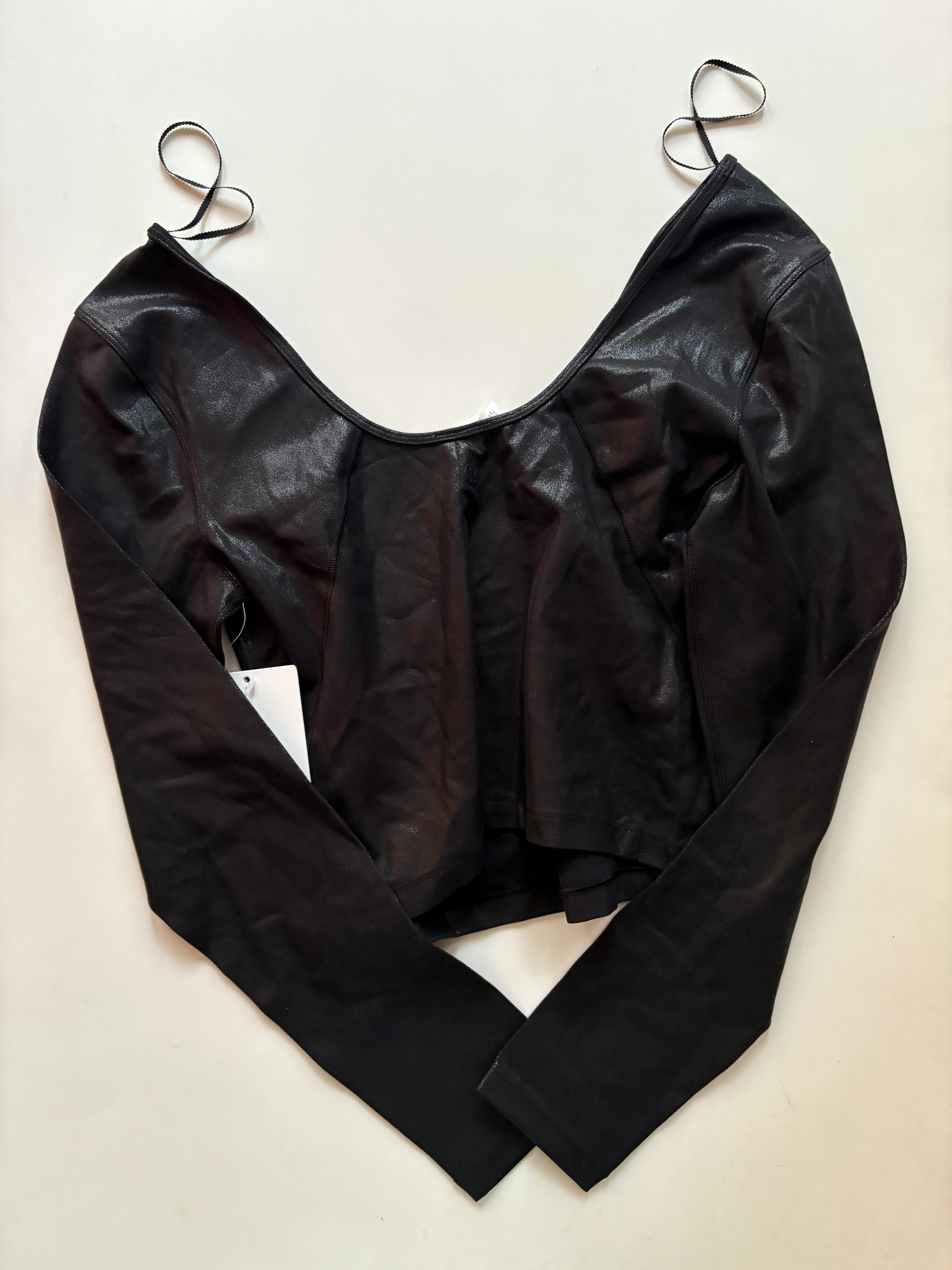Athletic Top Long Sleeve Crewneck By Lululemon In Black, Size: M - Image 2