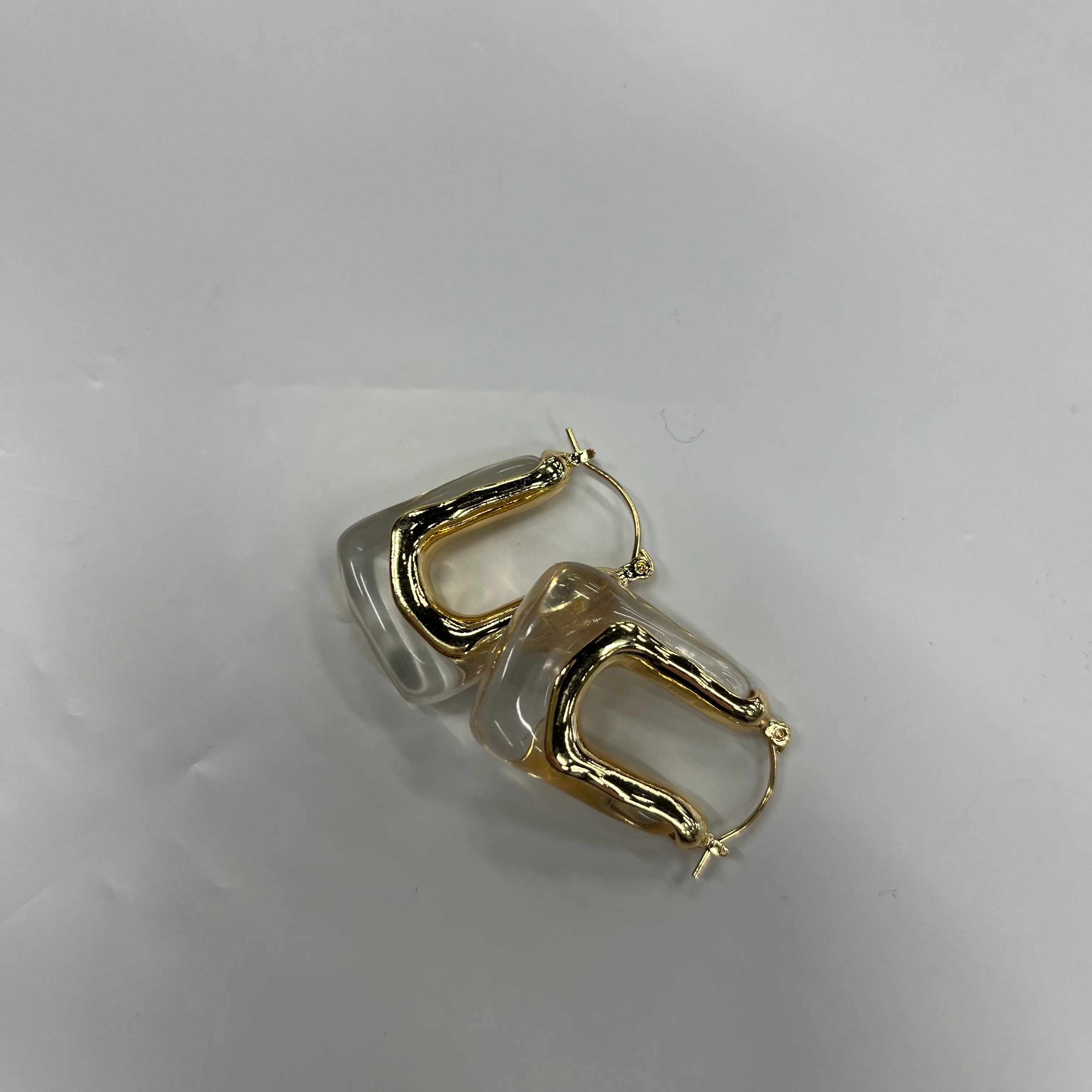 Earrings Hoop By Cmc 18K Gold Plated Over Stainless Steel - Image 3