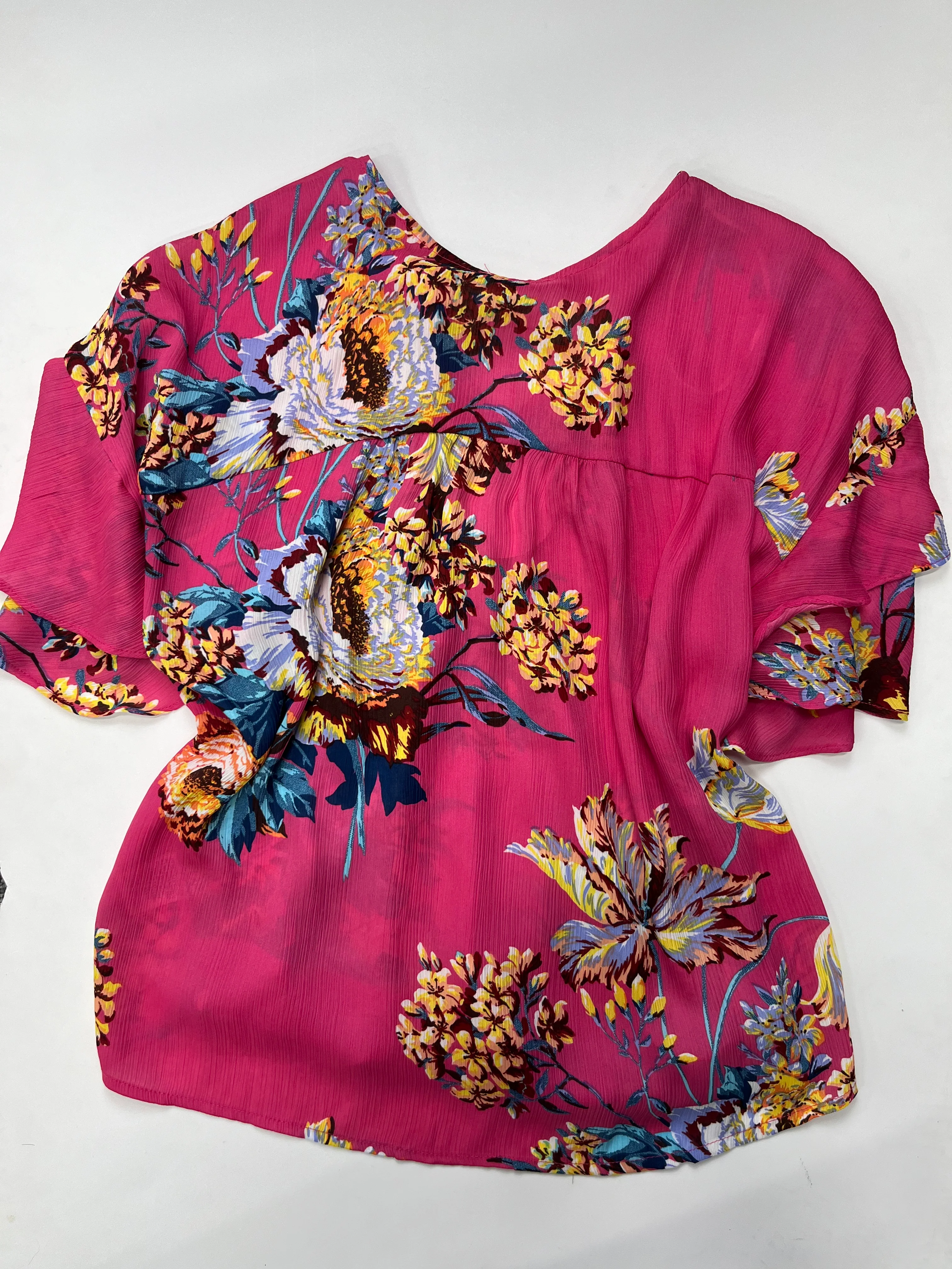 Blouse Short Sleeve By Umgee NWT  Size: S - Image 2
