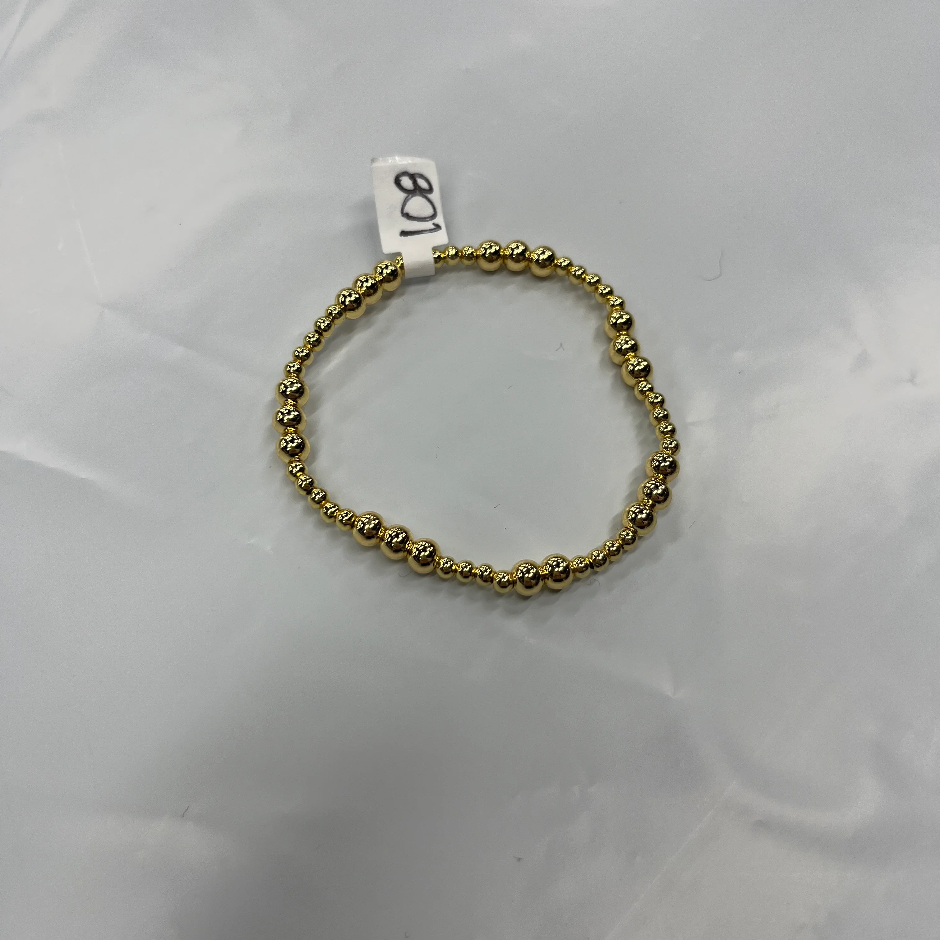 Bracelet Beaded By Cmc 18kt Plated Over Stainless Steel - Image 3