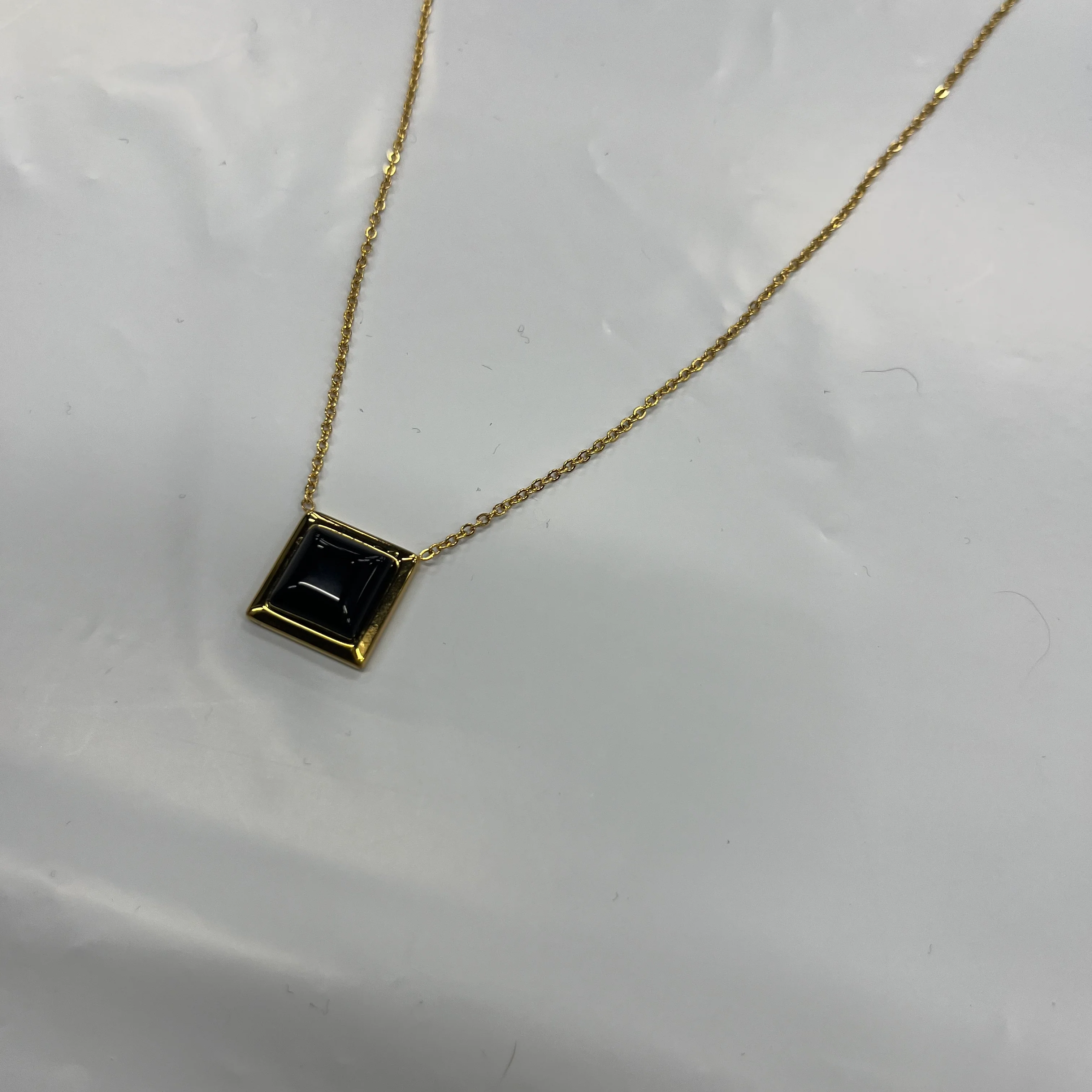 Necklace Charm By Cmc 18kt Plated Over Stainless Steel - Image 2