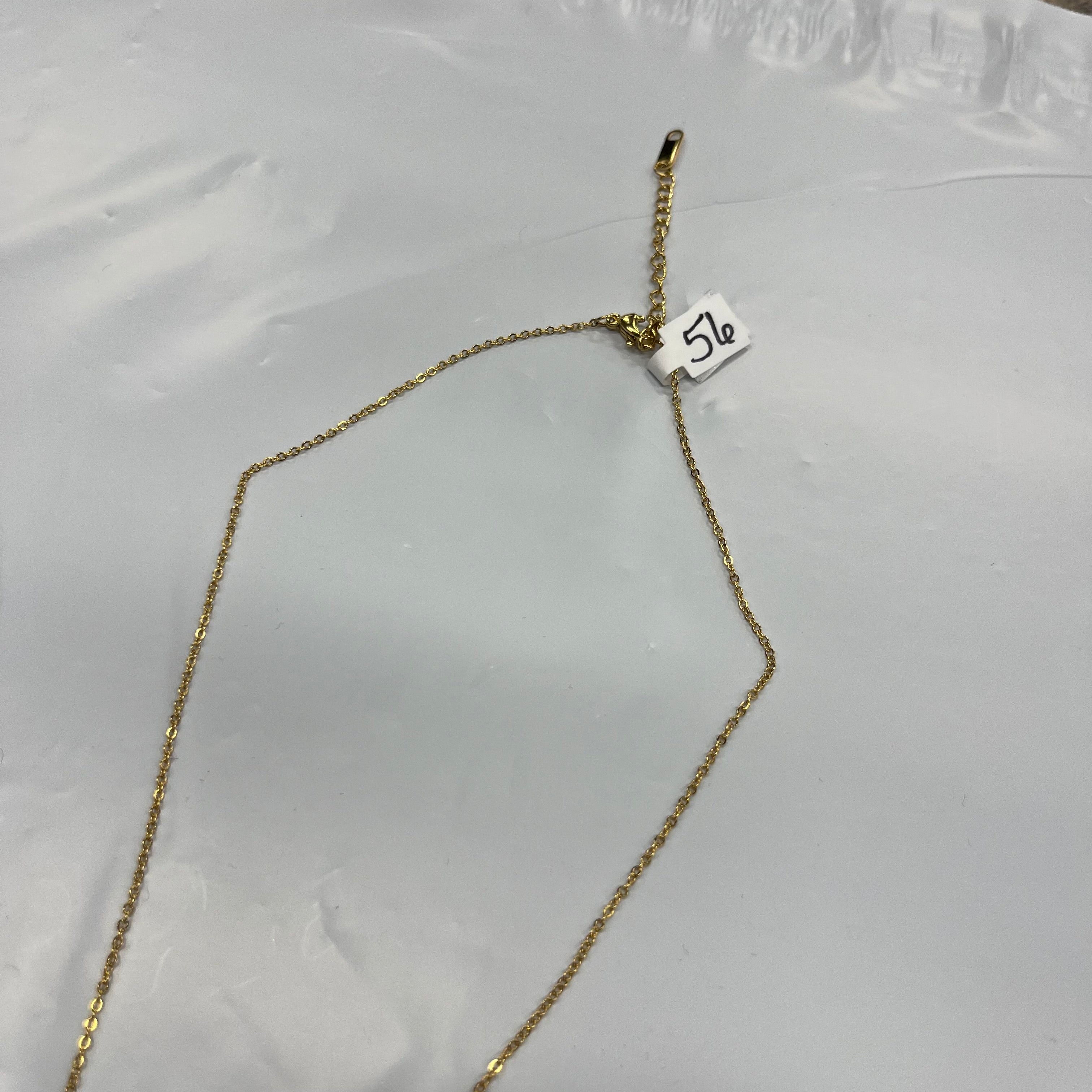 Necklace Charm By Cmc 18kt Plated Over Stainless Steel - Image 3