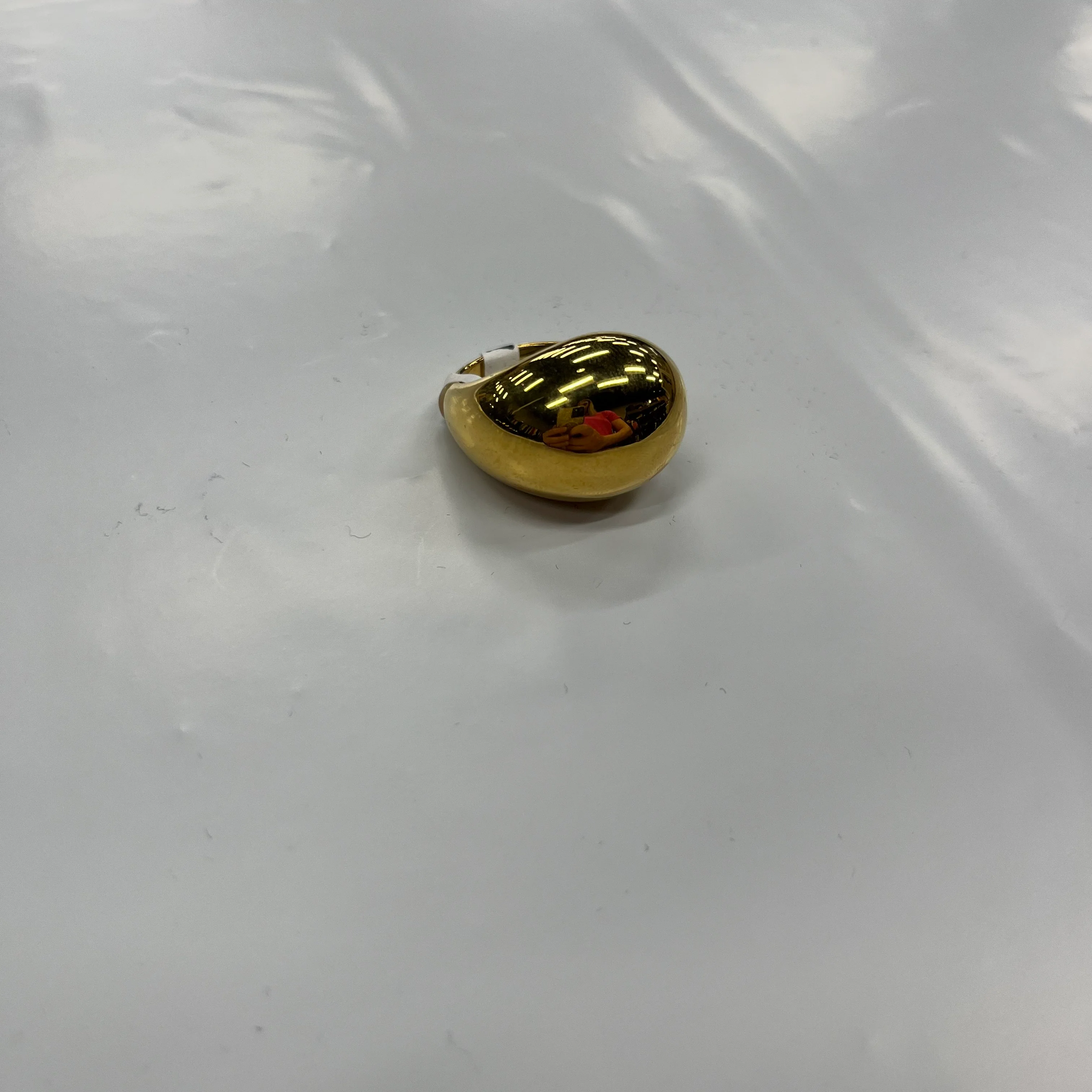 Ring Statement By Cmc 18kt Plated Over Stainless Steel - Image 2
