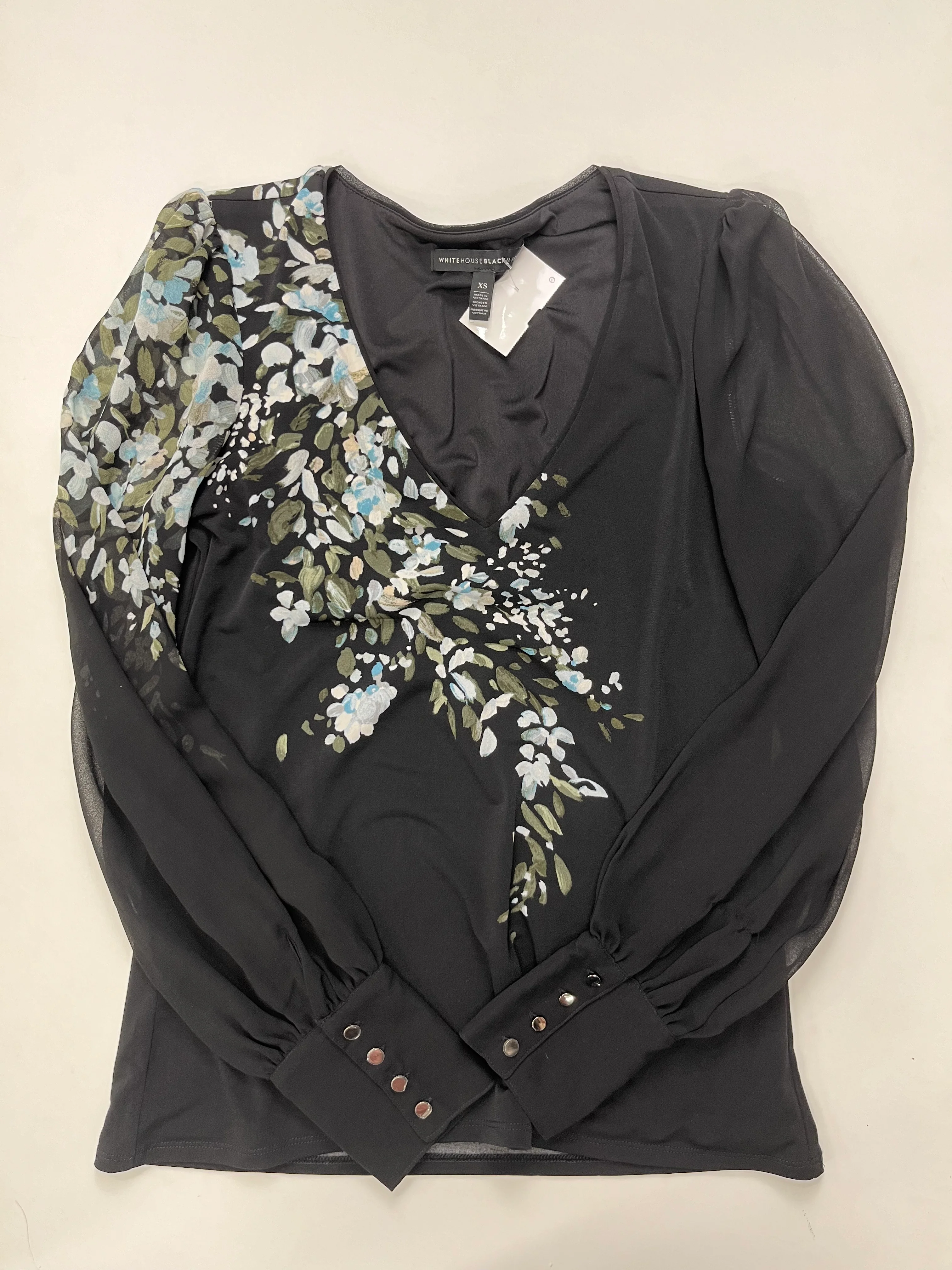 Blouse Long Sleeve By White House Black Market O  Size: Xs - Image 1
