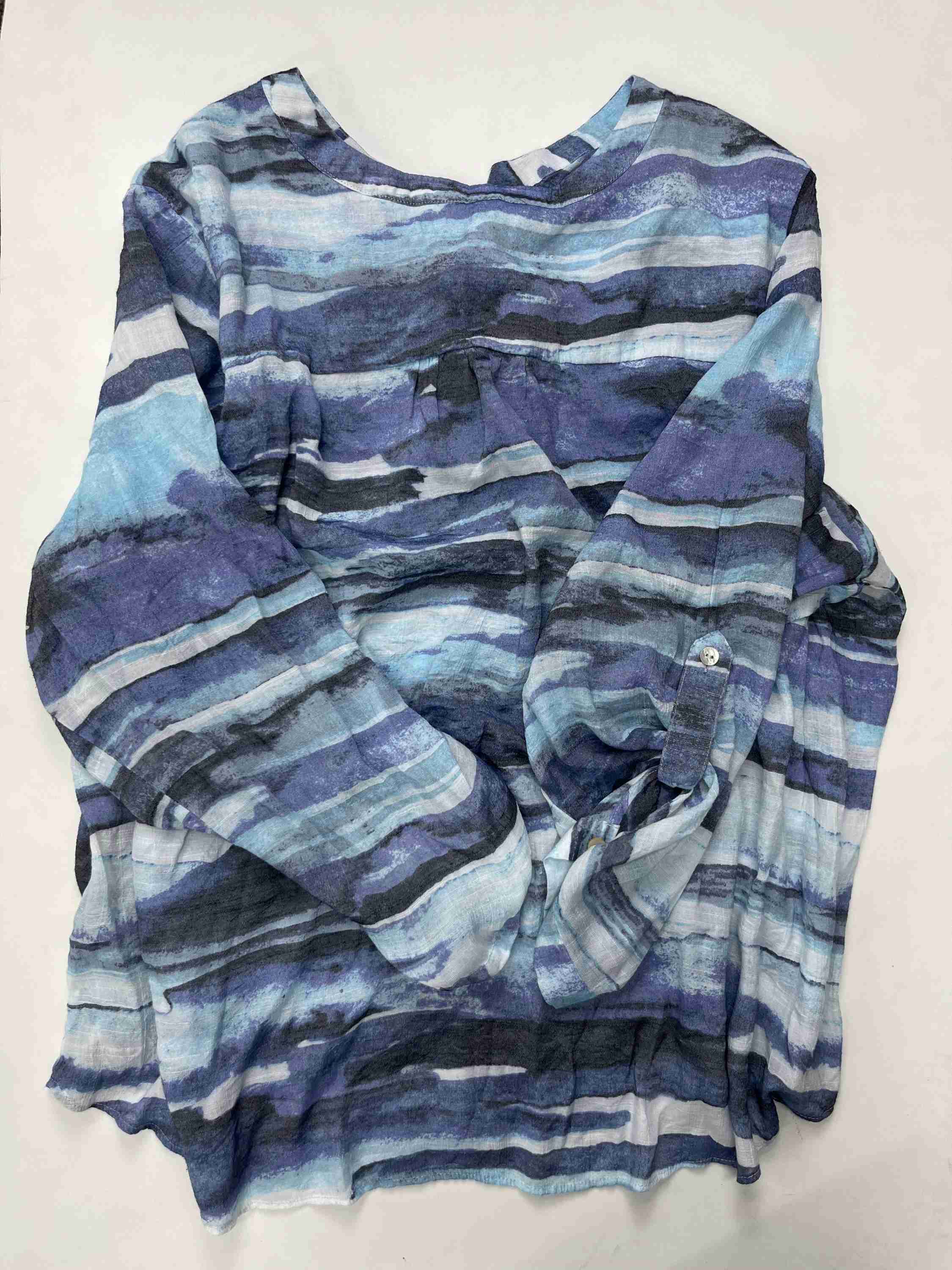 Blouse Long Sleeve By Zac And Rachel  Size: 3x - Image 2