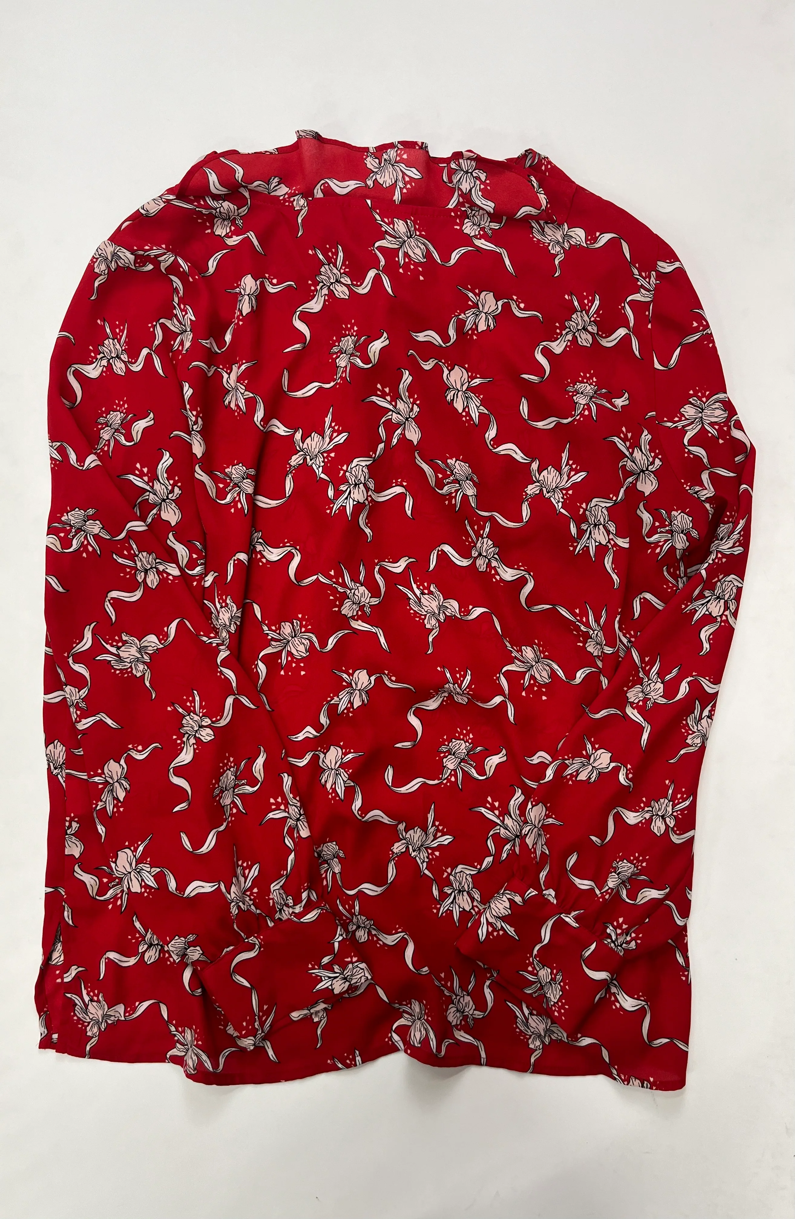 Blouse Long Sleeve By Liz Claiborne  Size: L - Image 2