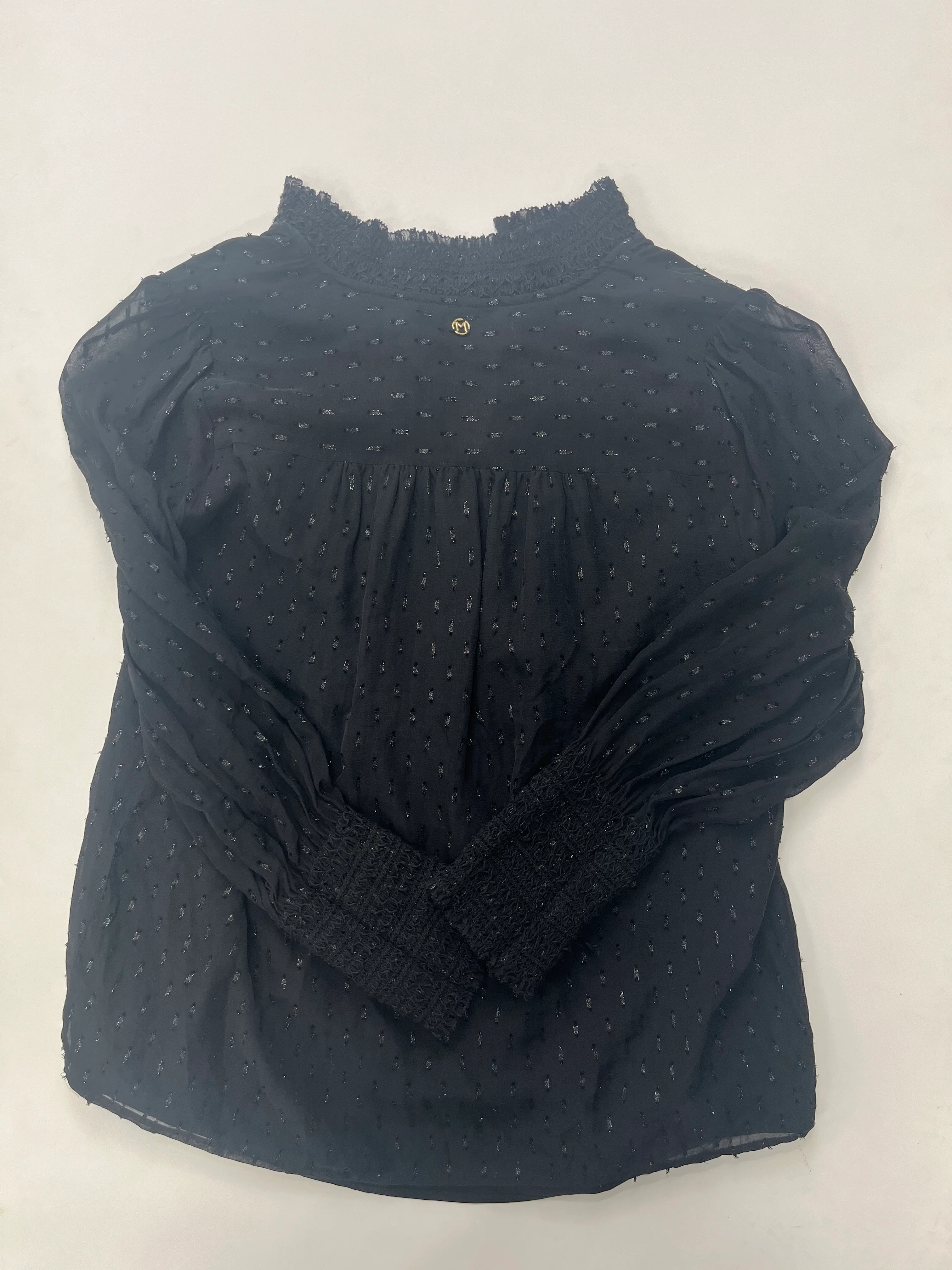 Blouse Long Sleeve By Marie Oliver  Size: Xs - Image 2
