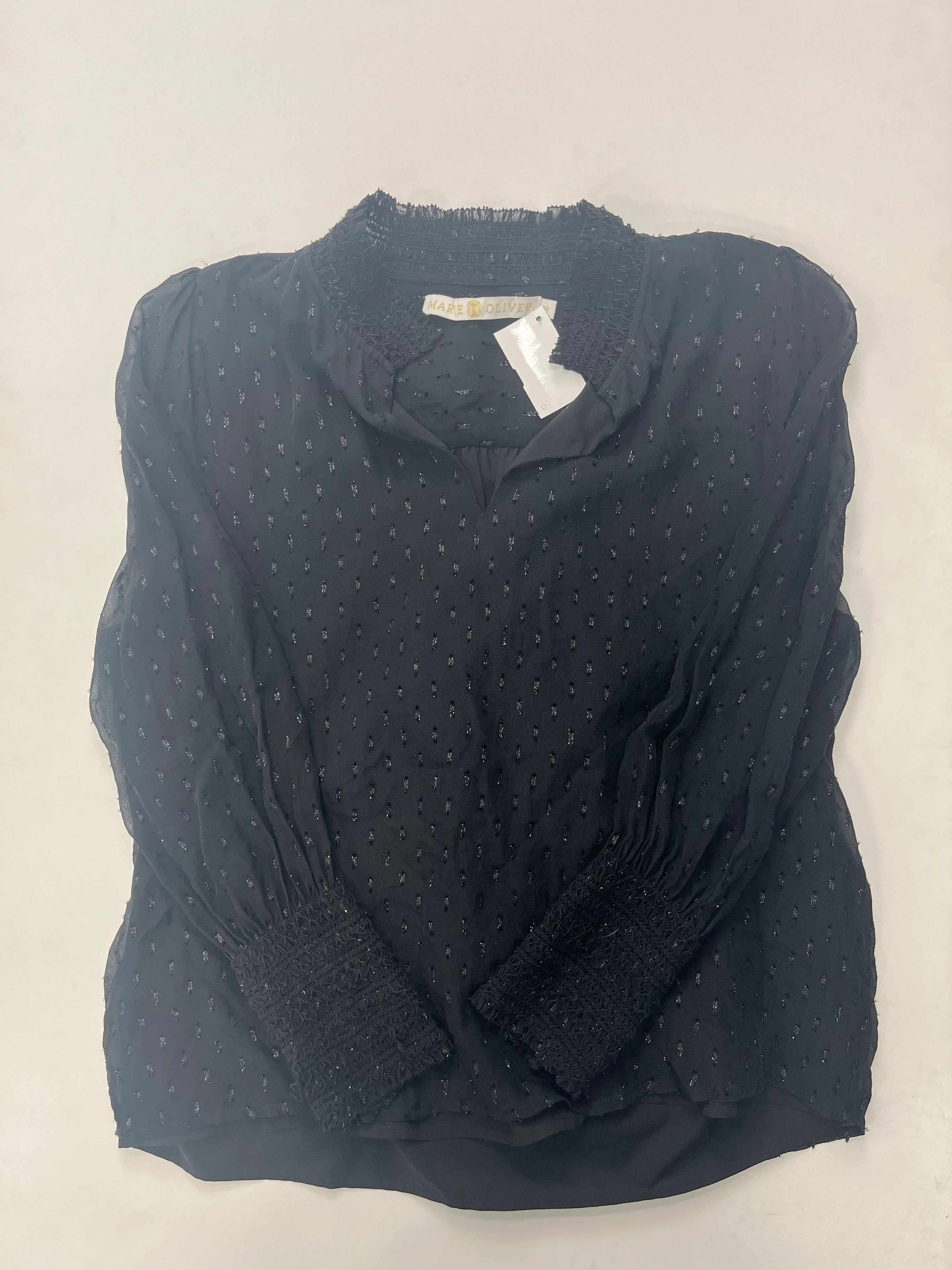 Blouse Long Sleeve By Marie Oliver  Size: Xs - Image 1