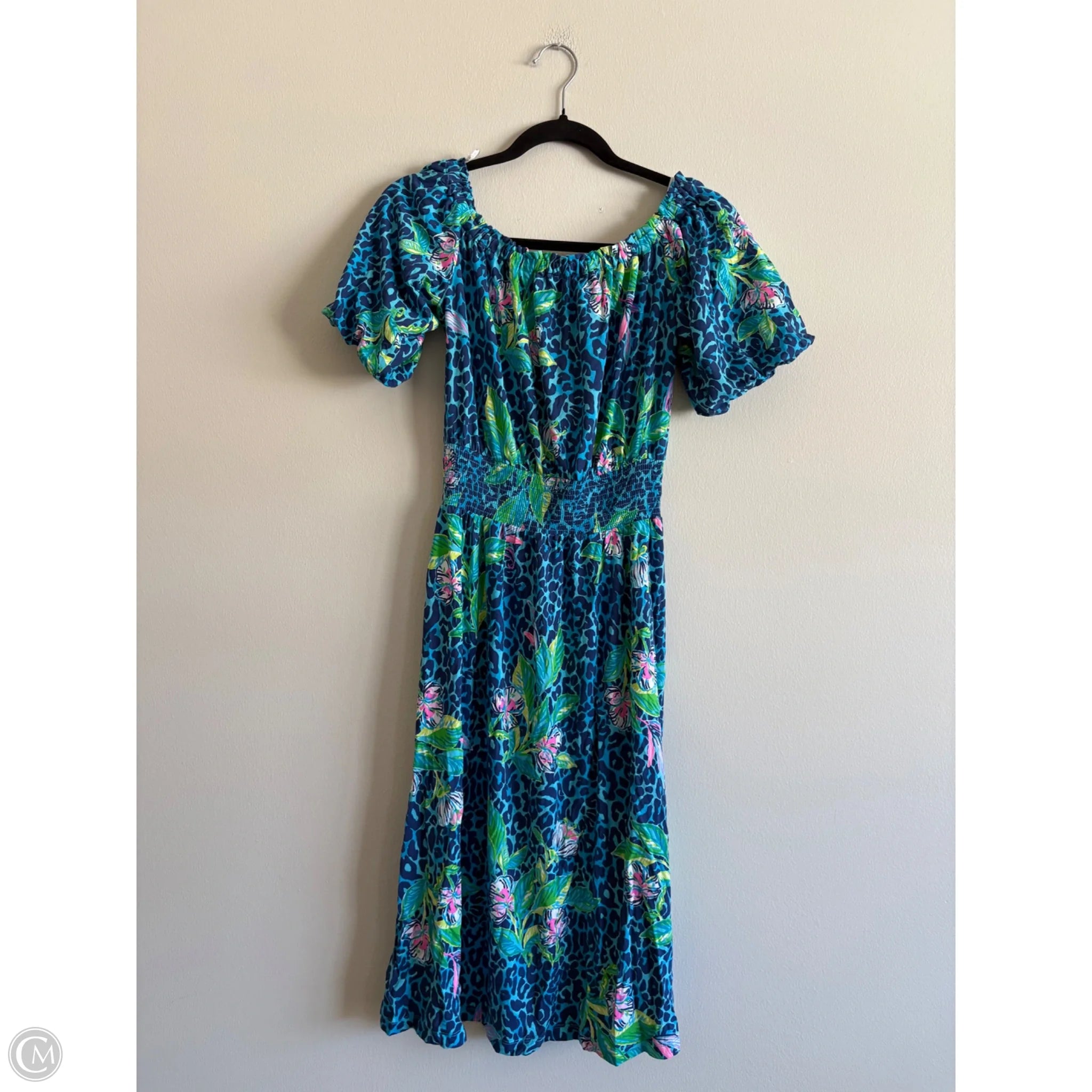 Dress Party Midi By Lilly Pulitzer In Animal Print, Size: Xs - Image 1