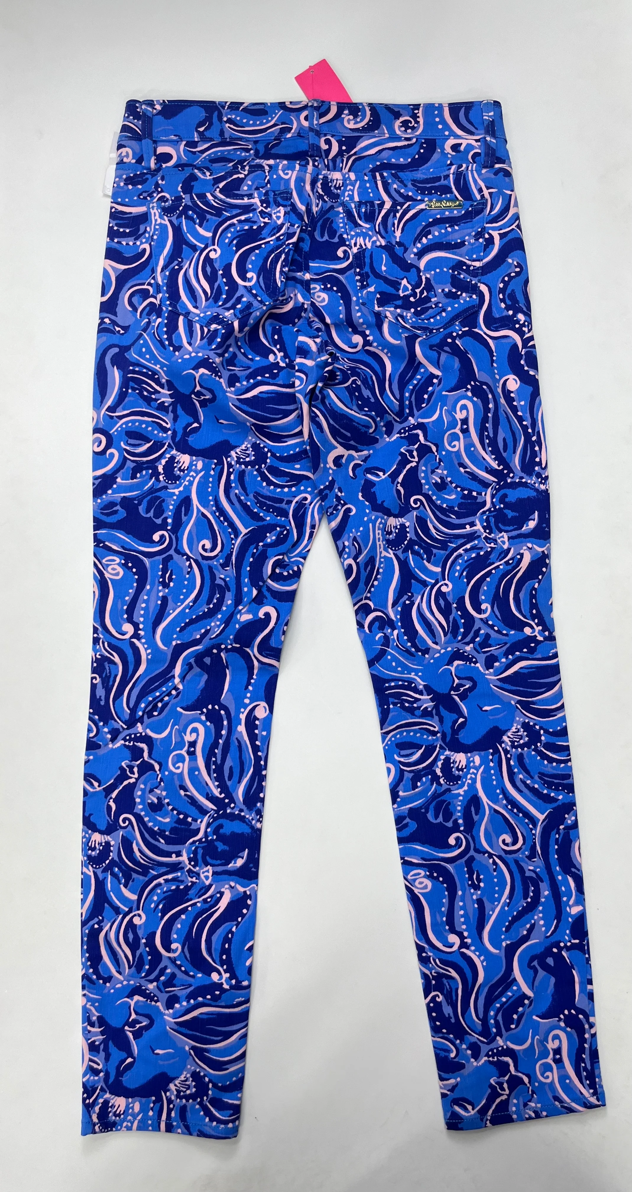 Multi Jeans Straight Lilly Pulitzer NWT, Size 4 - Image 2