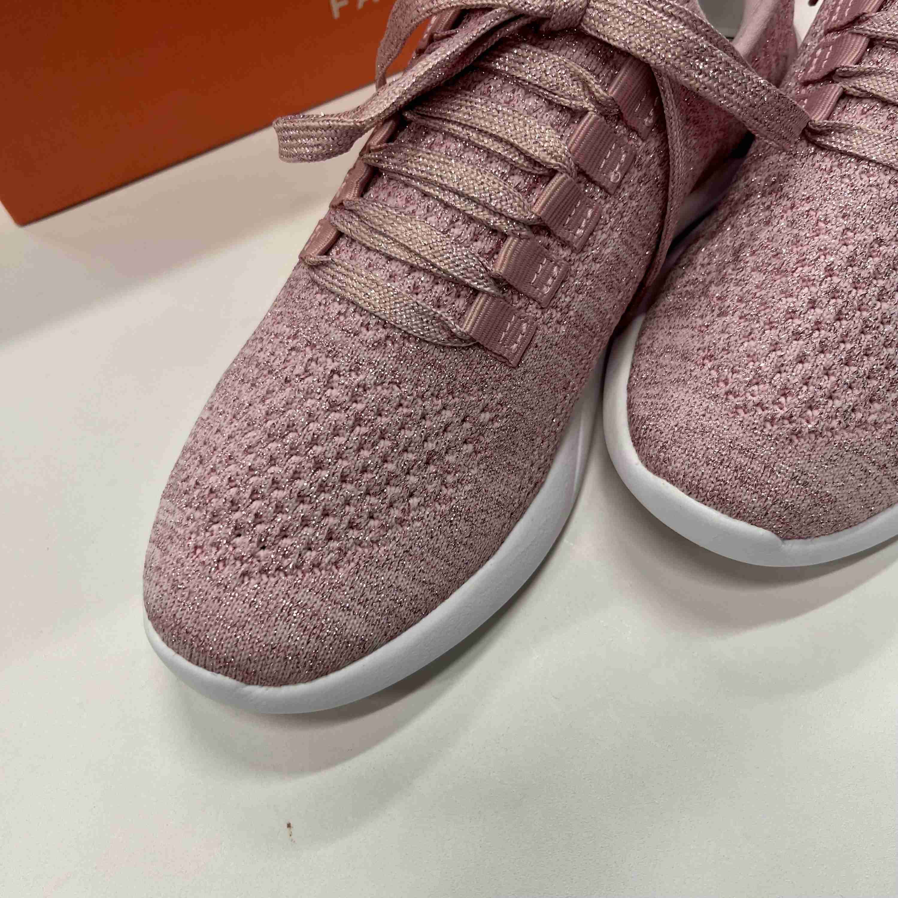 Pink Shoes Athletic Fabletics, Size 6 - Image 2