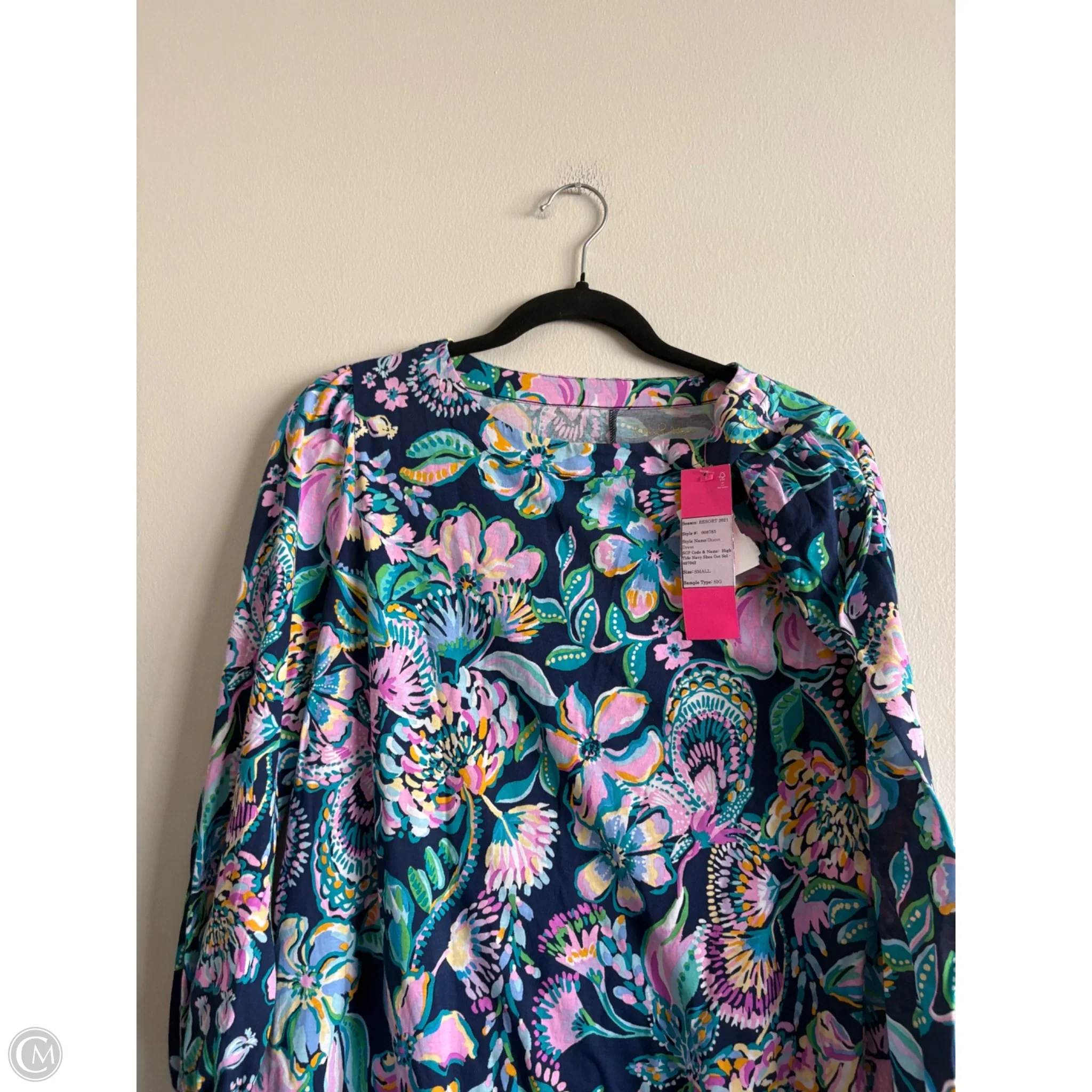 Dress Work By Lilly Pulitzer In Floral, Size: S - Image 3
