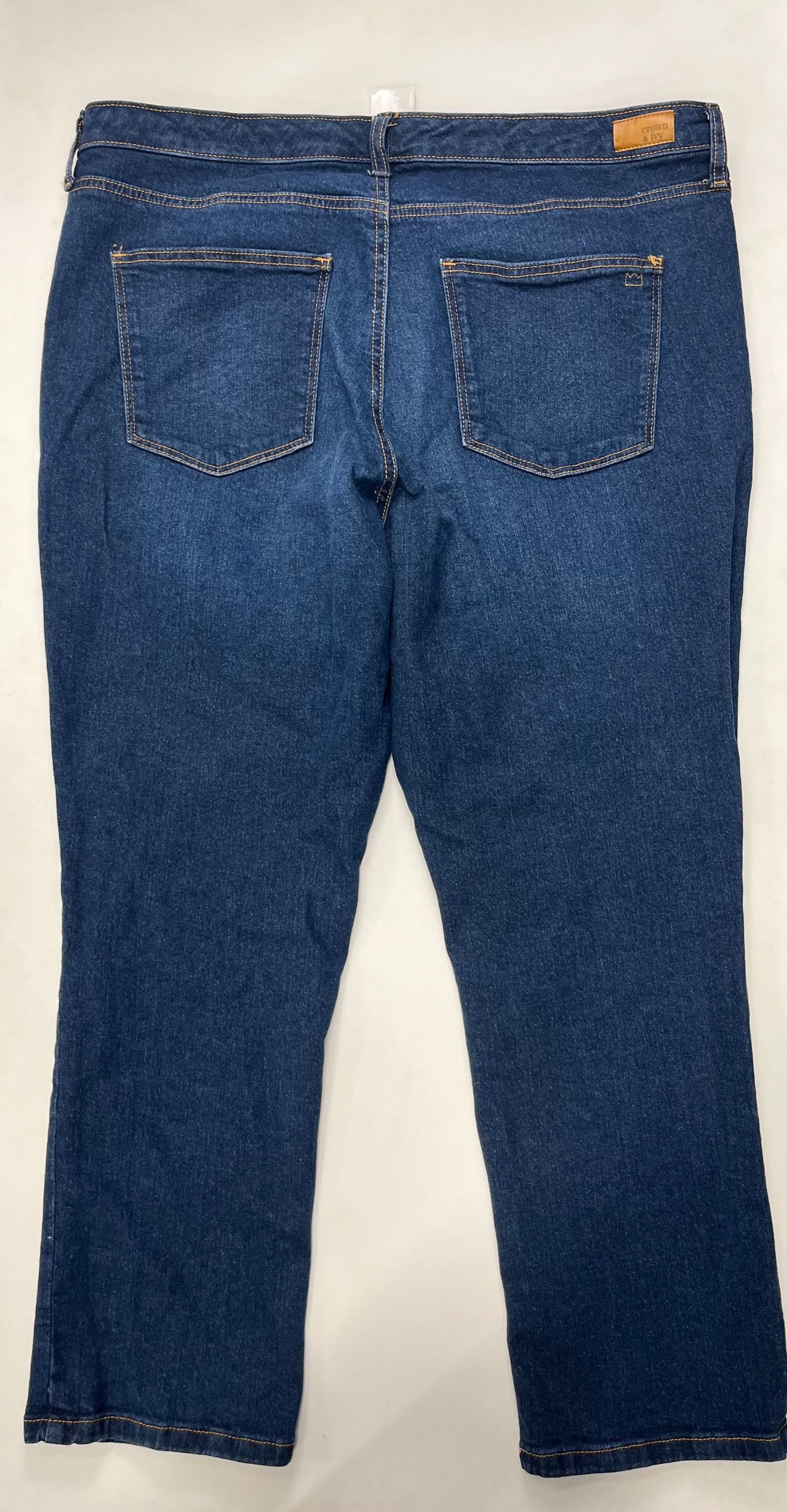 Denim Jeans Straight Crown And Ivy, Size 18 - Image 2