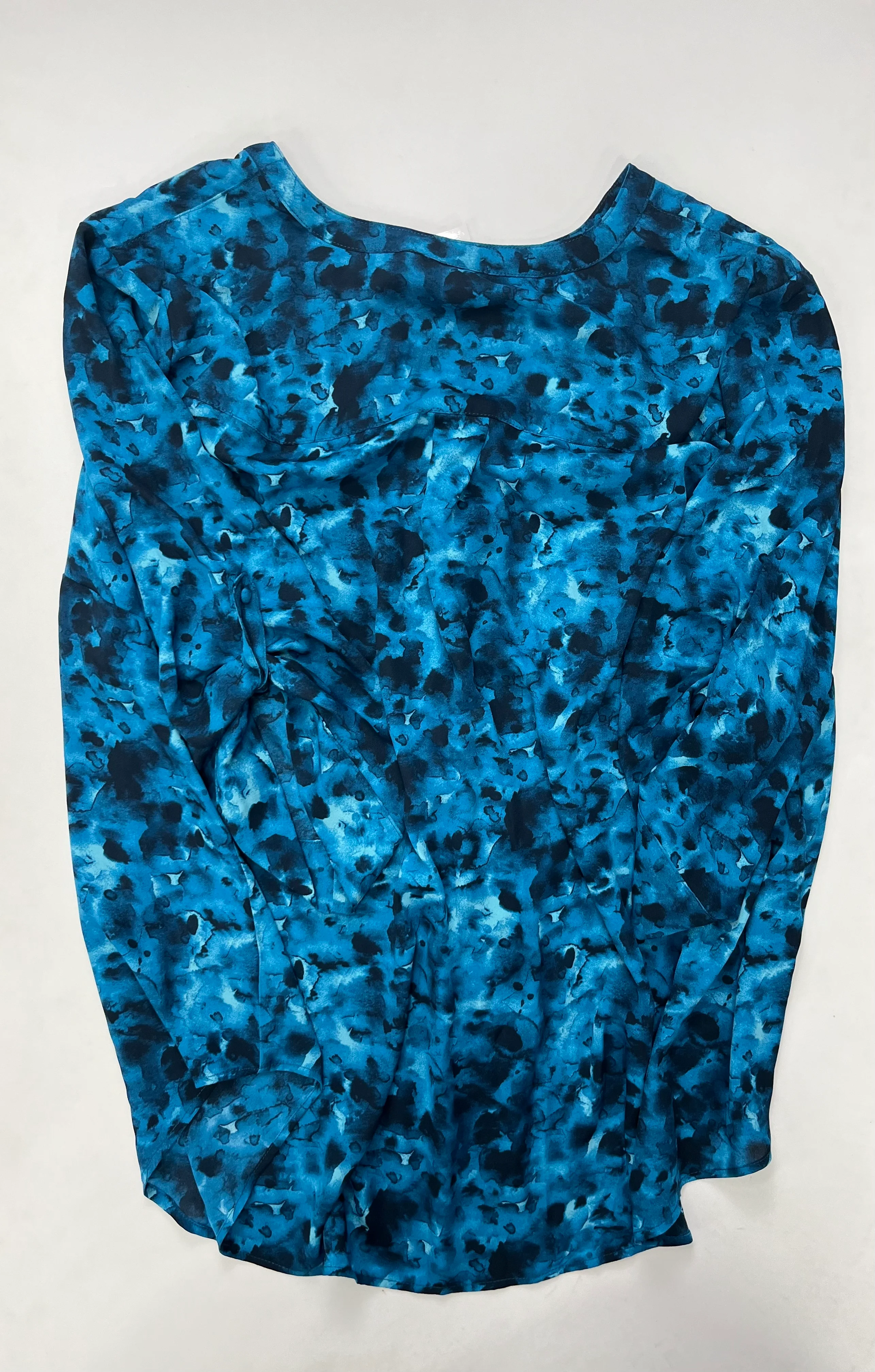 Blue Blouse Long Sleeve Torrid, Size 3x - Image 2