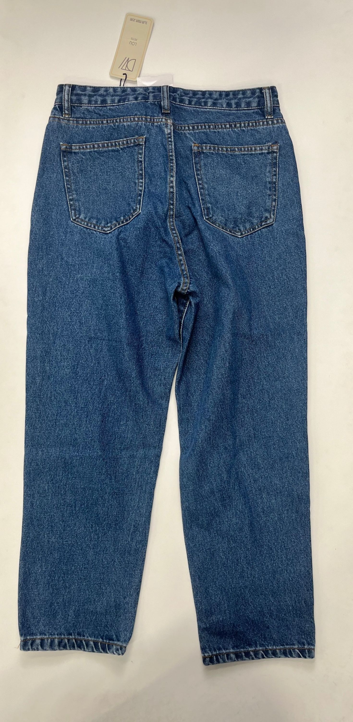 Denim Jeans Straight Dont Think Twice, Size 8 - Image 2