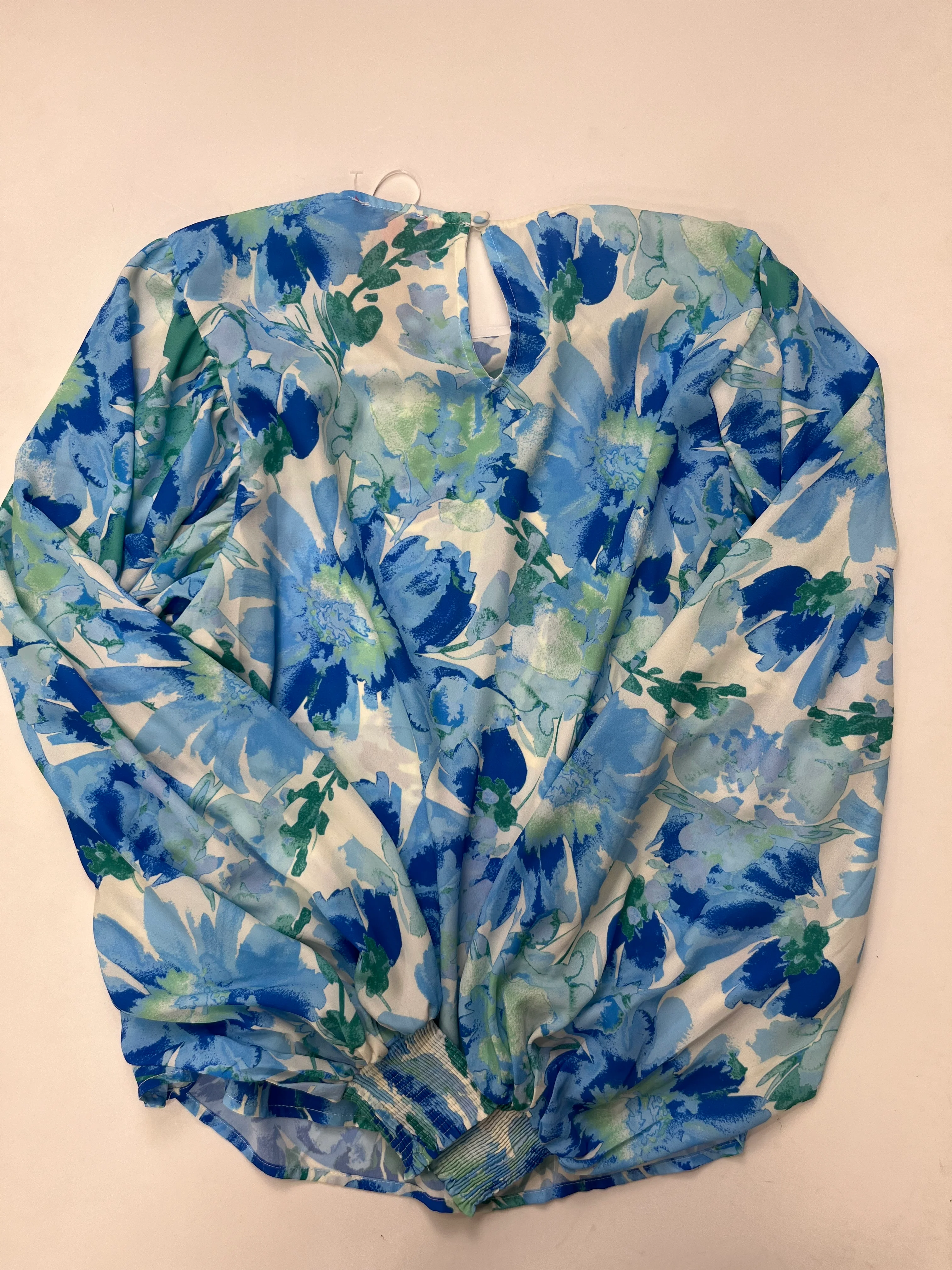 Floral Blouse Long Sleeve Flying Tomato, Size M - Image 2