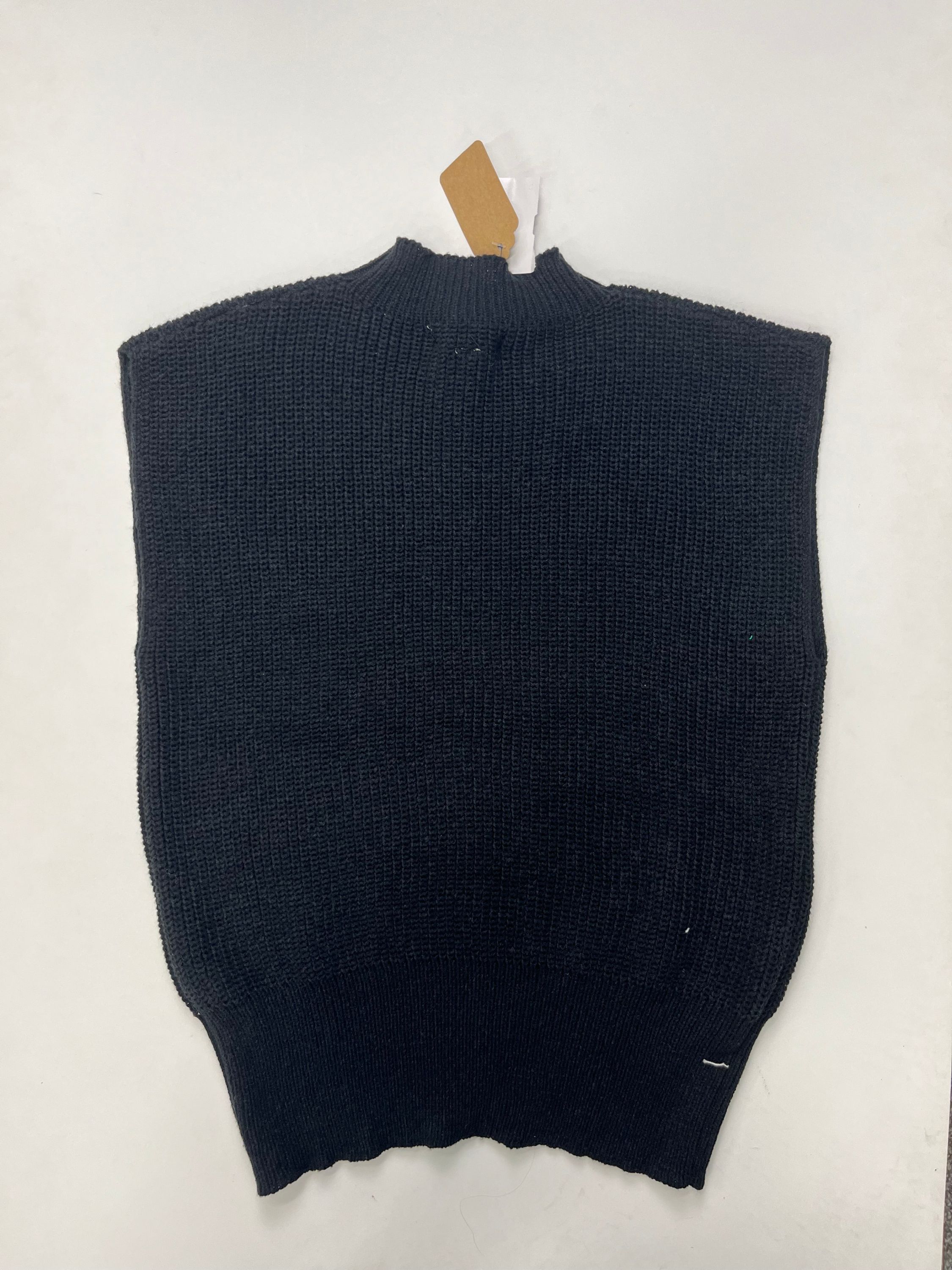 Black Sweater Short Sleeve Cmc, Size Xl - Image 2