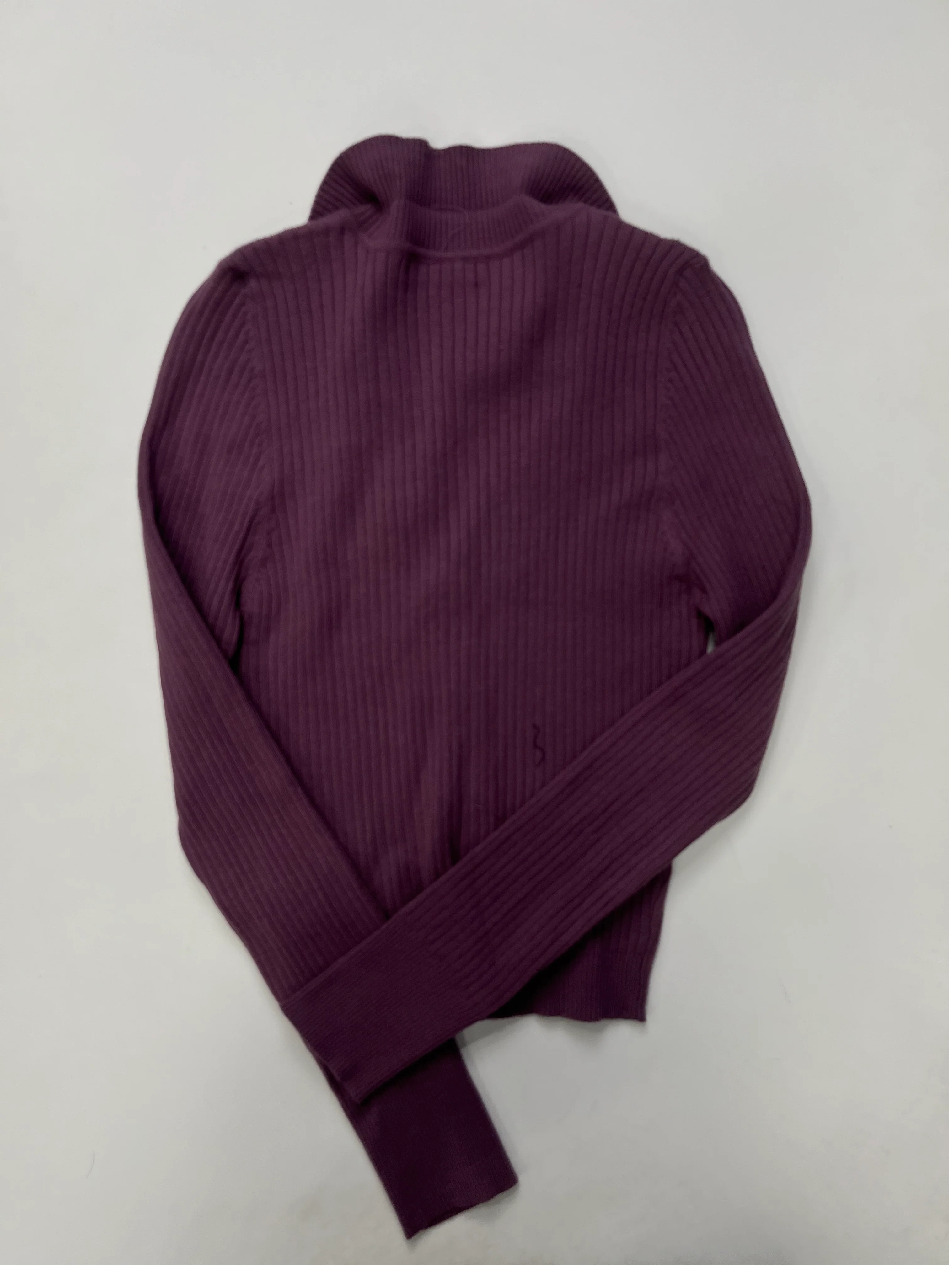Purple Sweater Cardigan Love Tree, Size L - Image 2