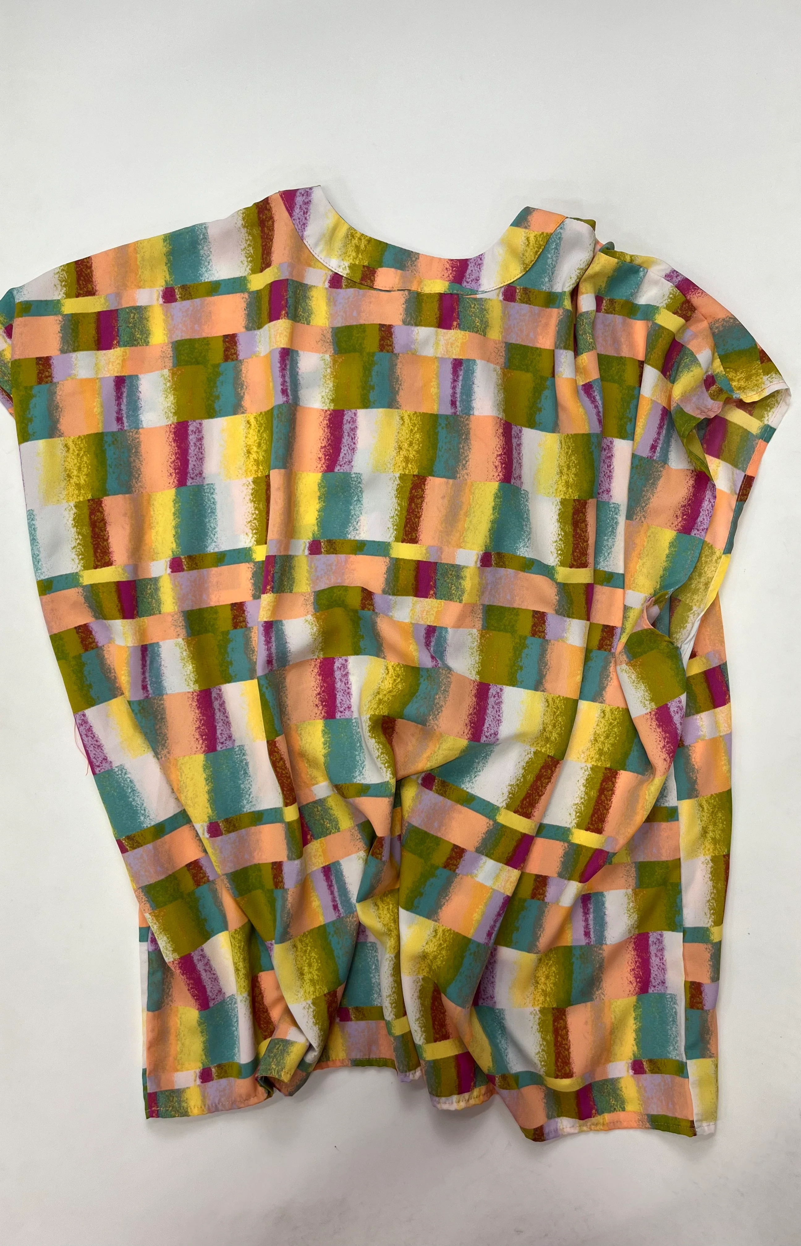 Multi-colored Blouse Sleeveless Entro, Size S - Image 2