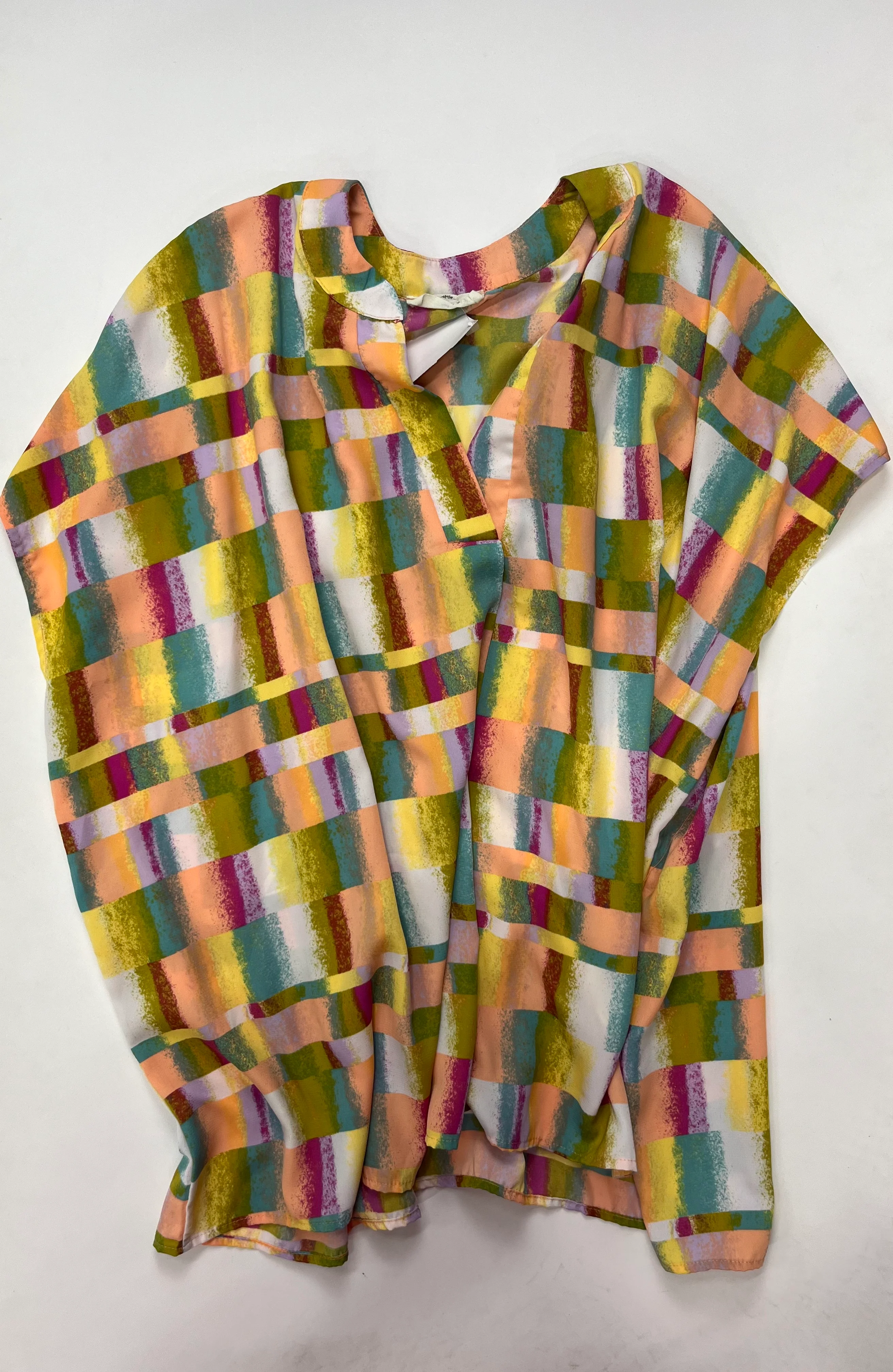 Multi-colored Blouse Sleeveless Entro, Size S - Image 1