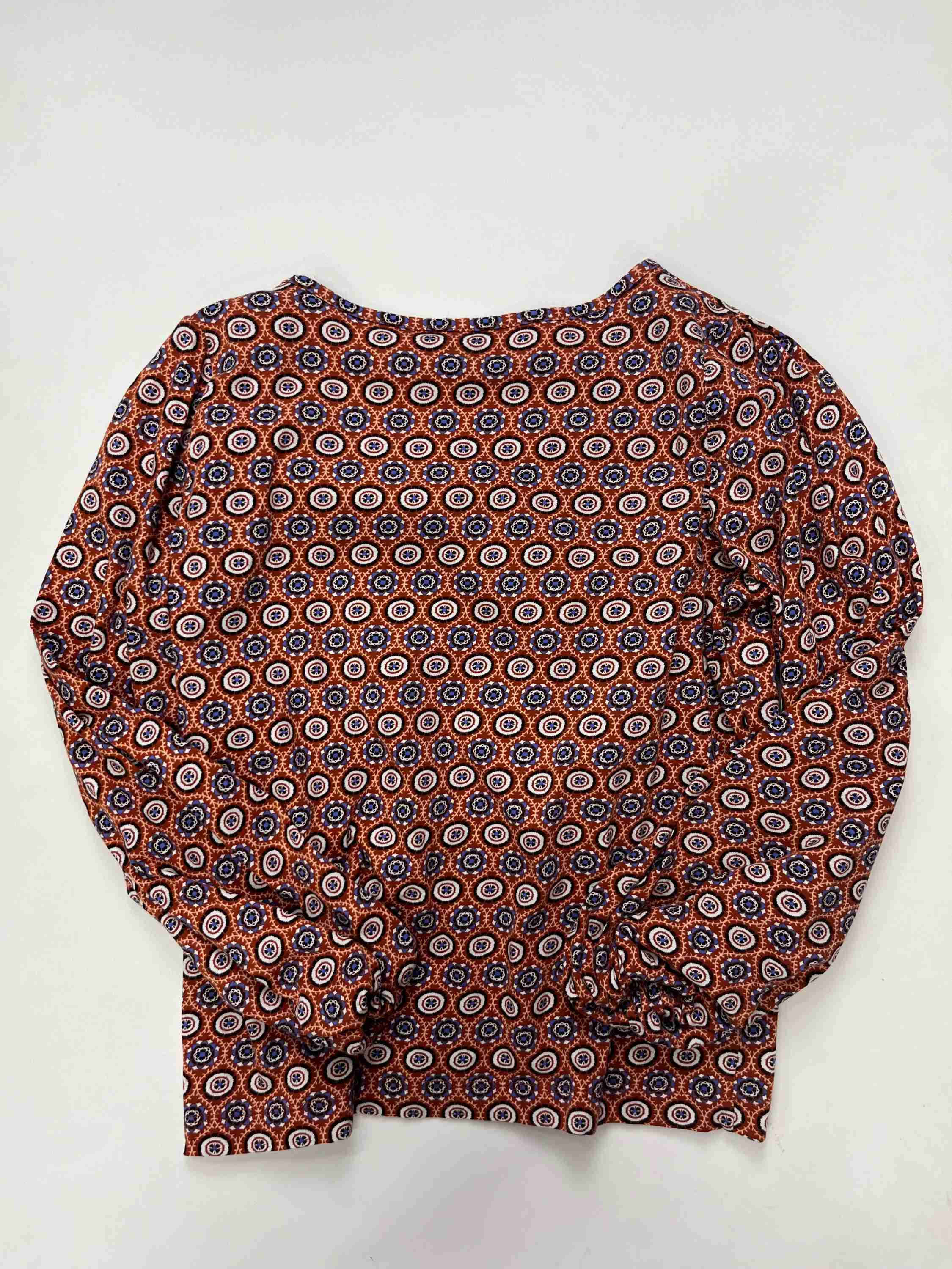 Rust Top Long Sleeve Loft, Size M - Image 2