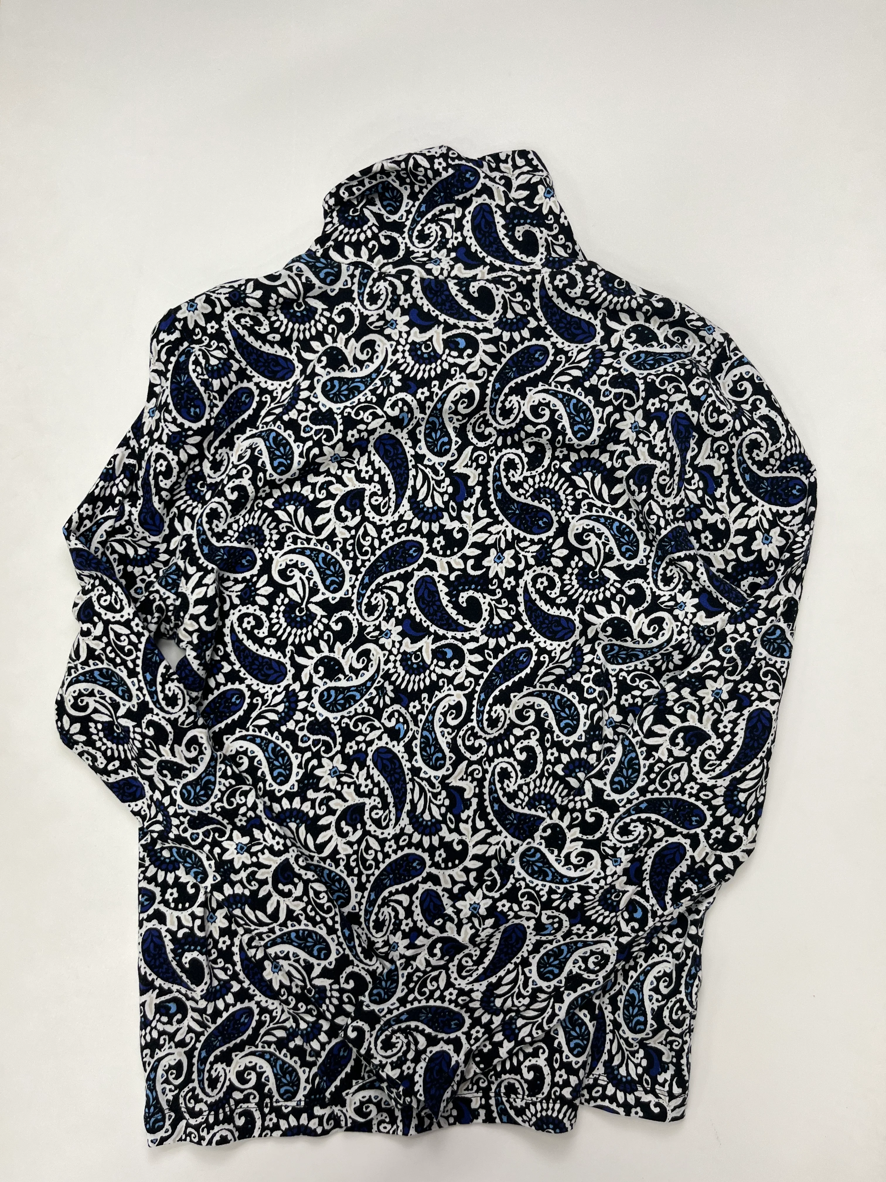 Paisley Top Long Sleeve Loft, Size L - Image 2