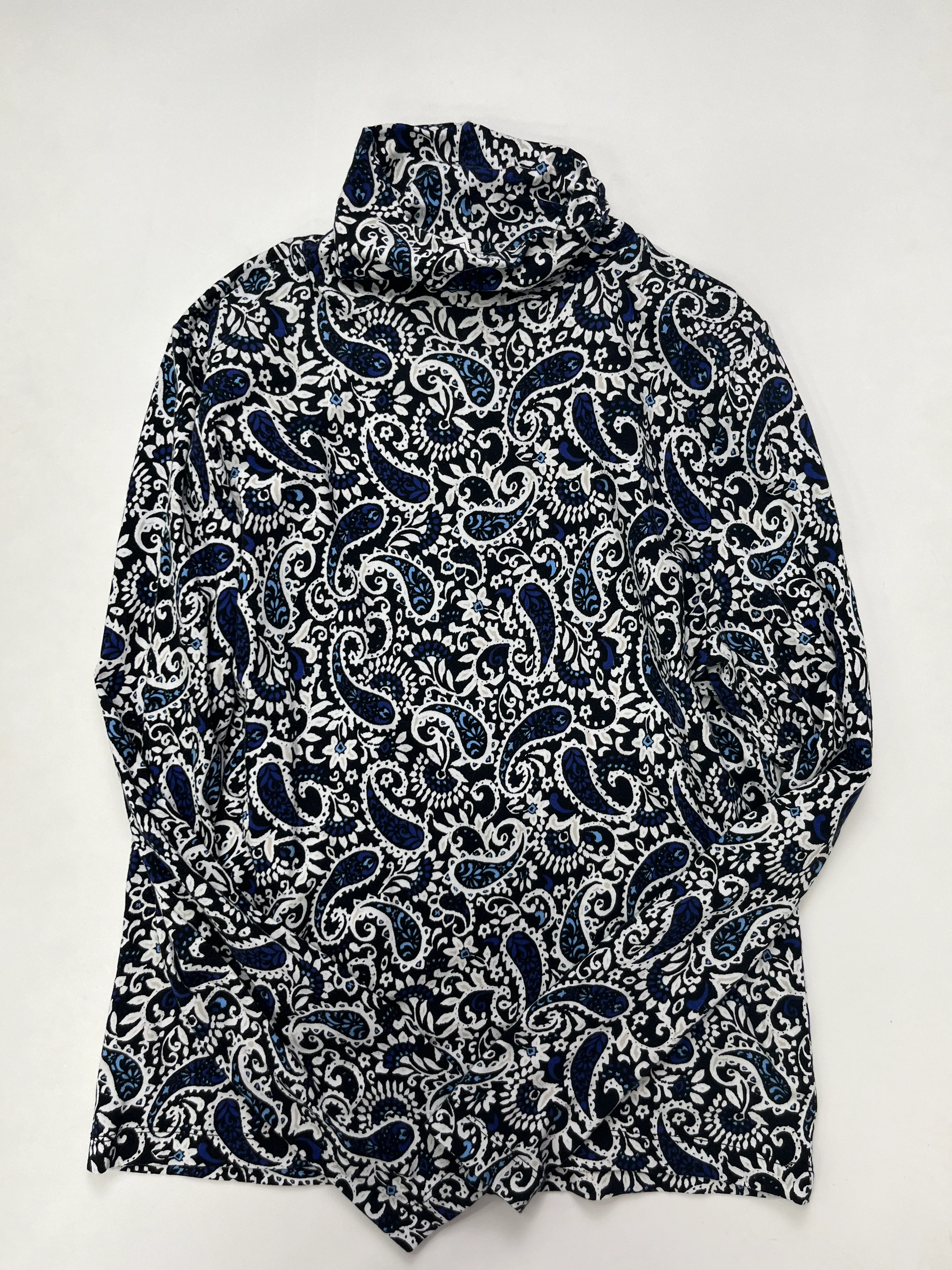 Paisley Top Long Sleeve Loft, Size L