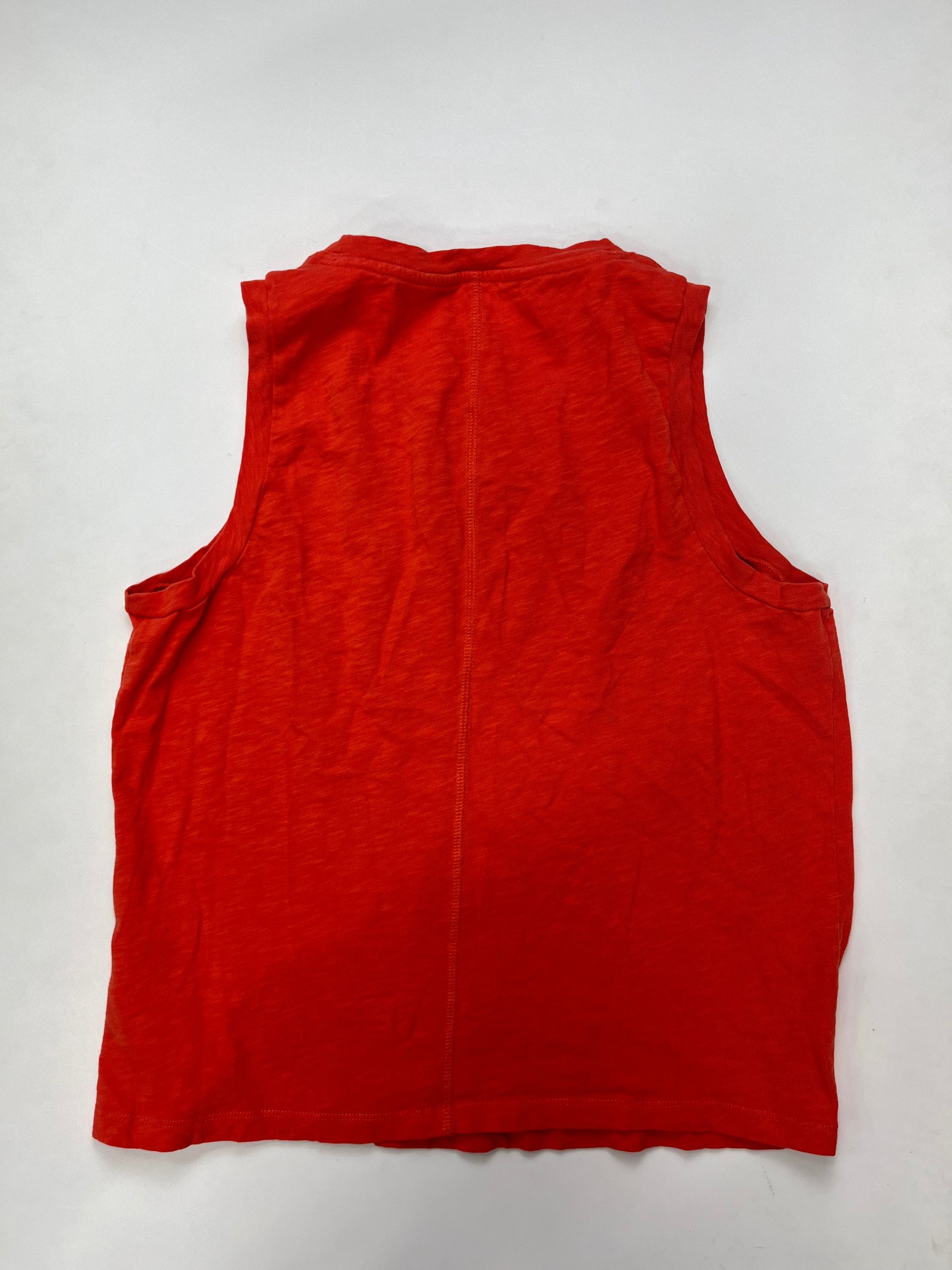Orange Tank Top J Crew, Size L - Image 2
