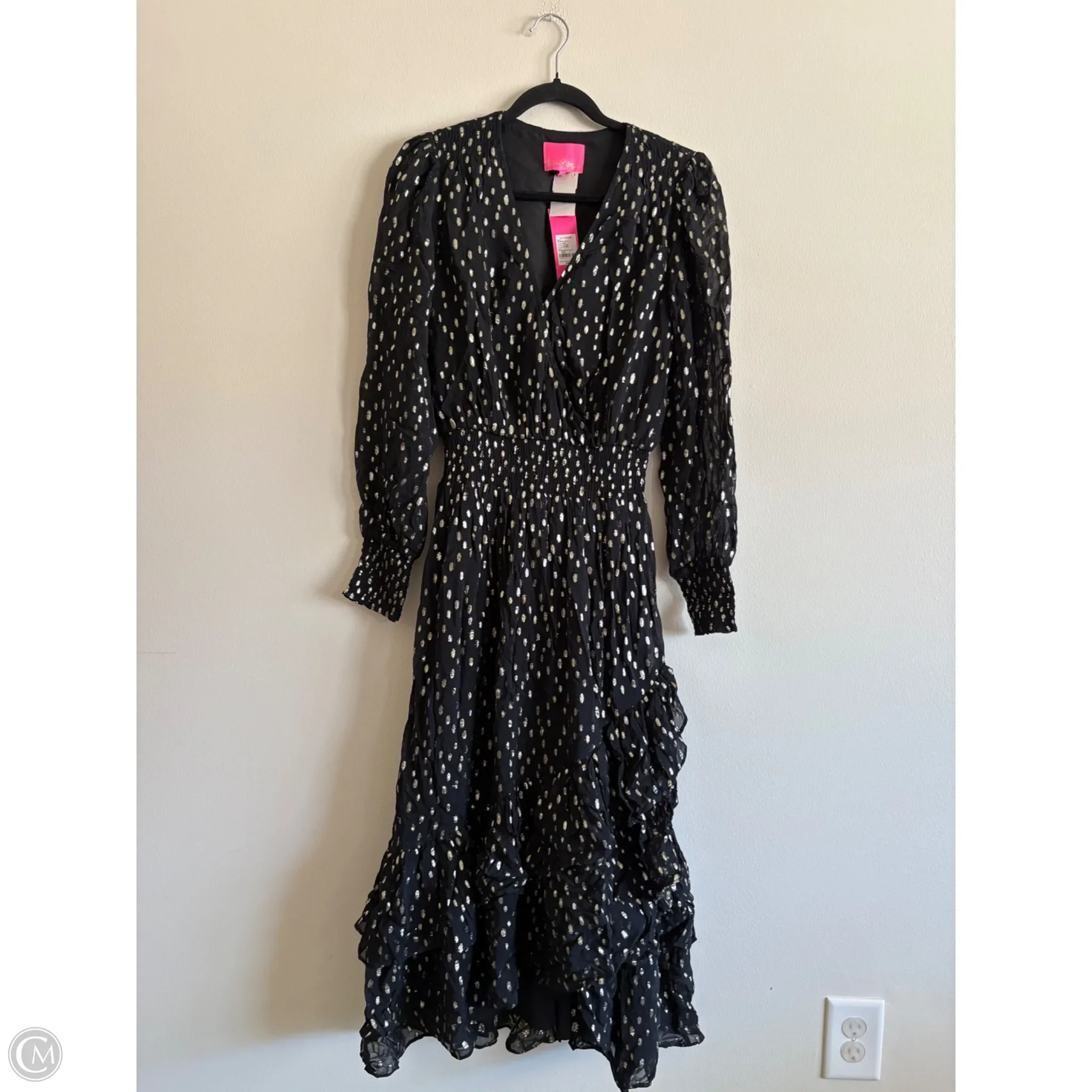 Dress Party Long By Lilly Pulitzer In Black, Size: S - Image 1