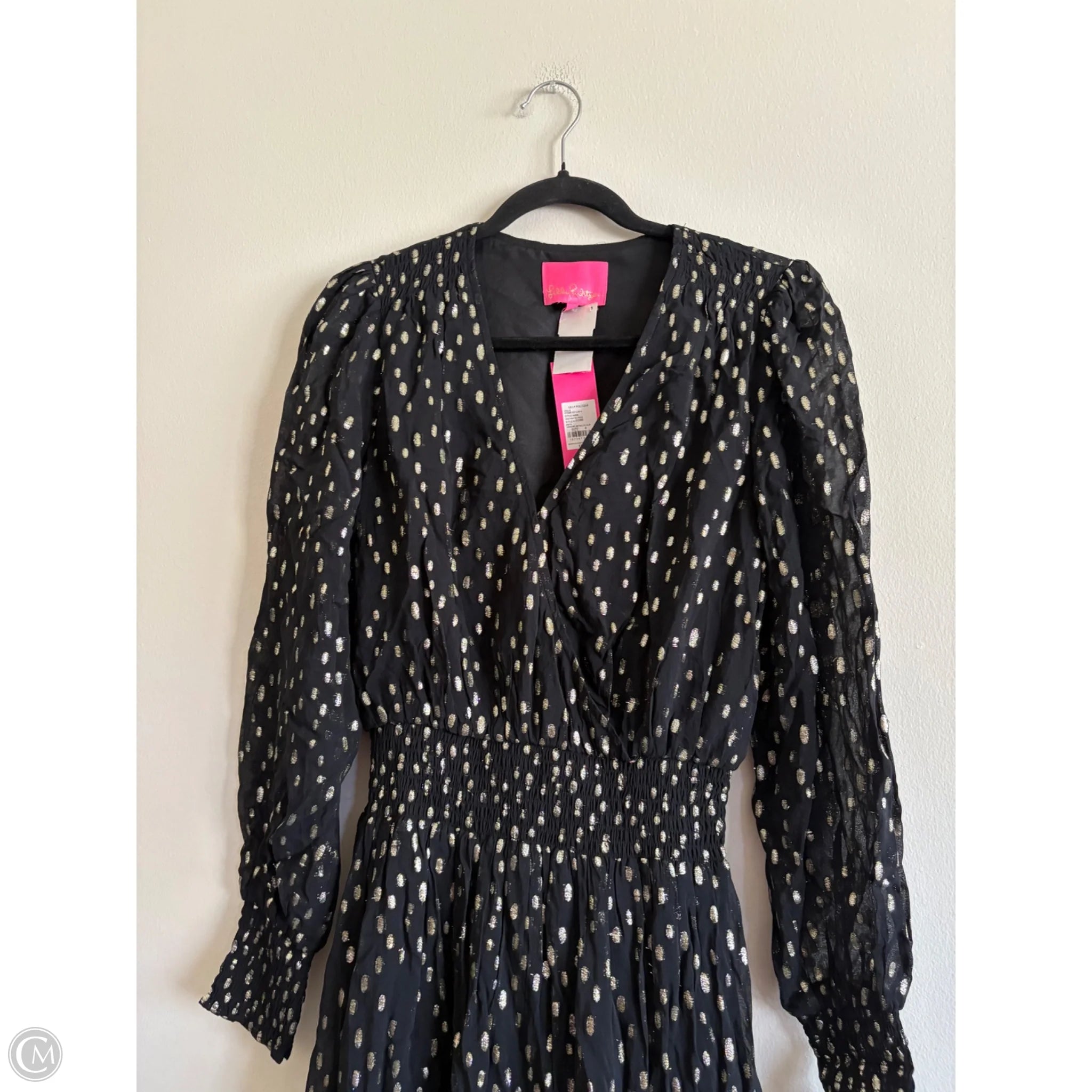 Dress Party Long By Lilly Pulitzer In Black, Size: S - Image 3