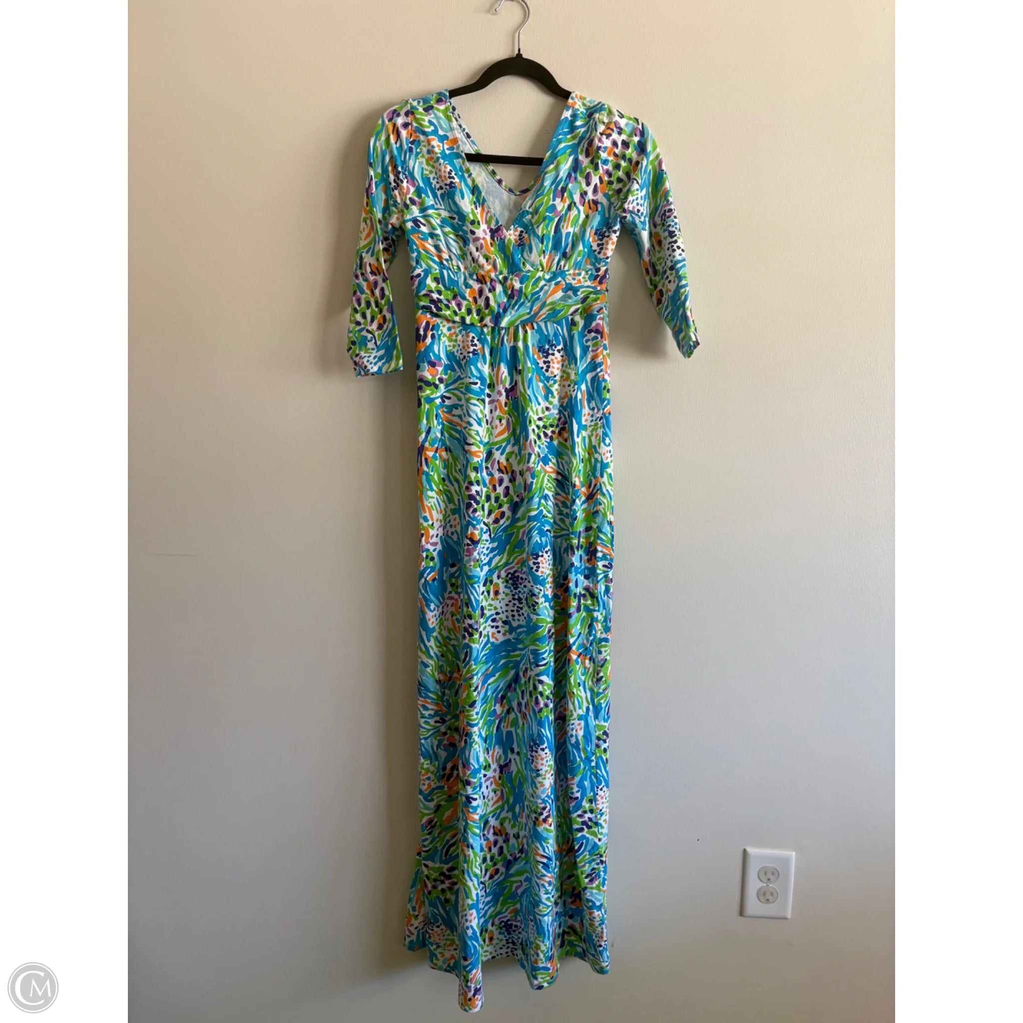 Dress Party Long By Lilly Pulitzer In Multi-colored, Size: Xs - Image 1