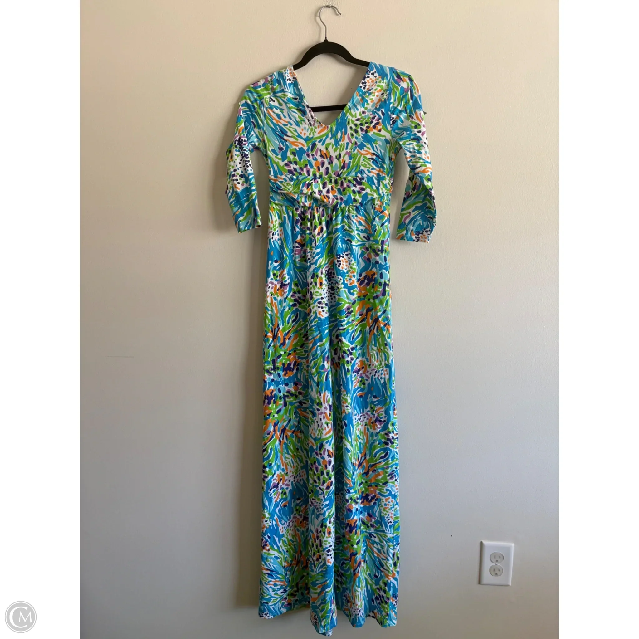 Dress Party Long By Lilly Pulitzer In Multi-colored, Size: Xs - Image 2