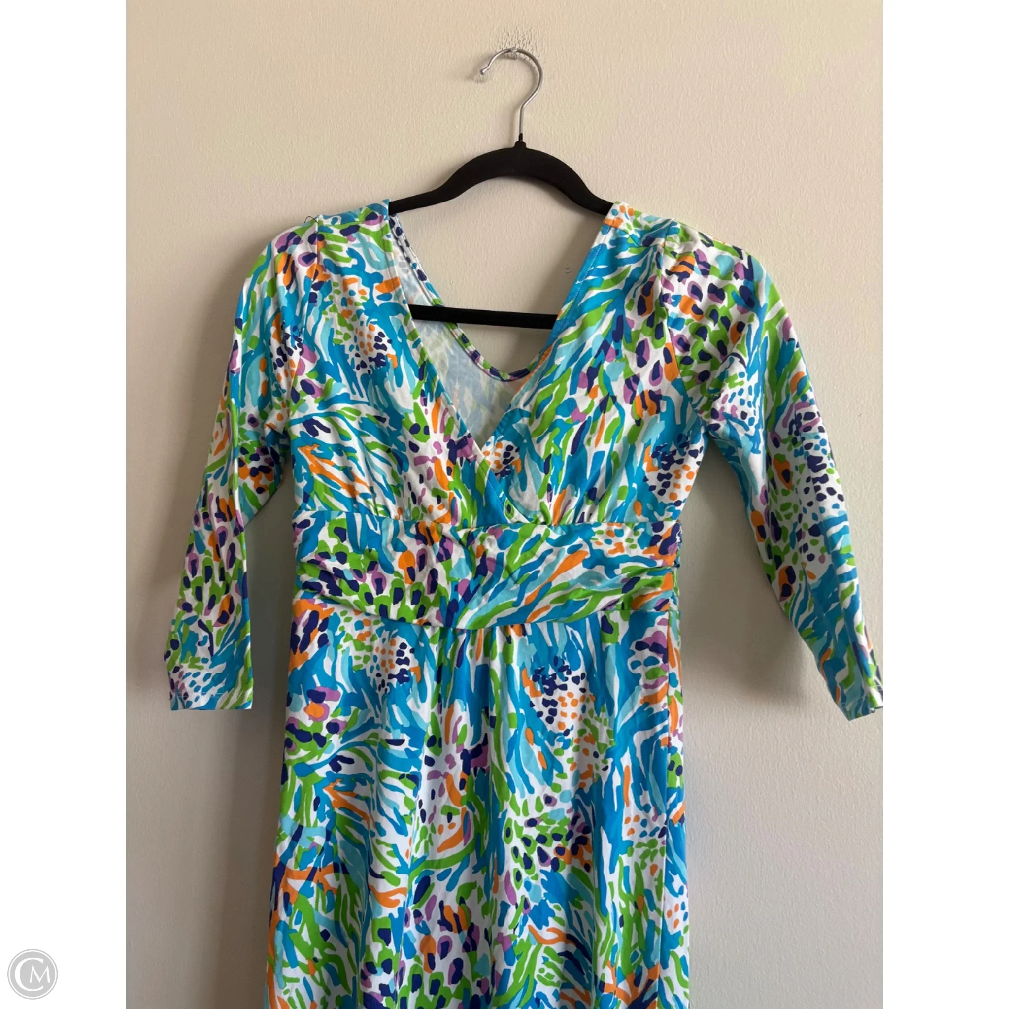 Dress Party Long By Lilly Pulitzer In Multi-colored, Size: Xs - Image 3