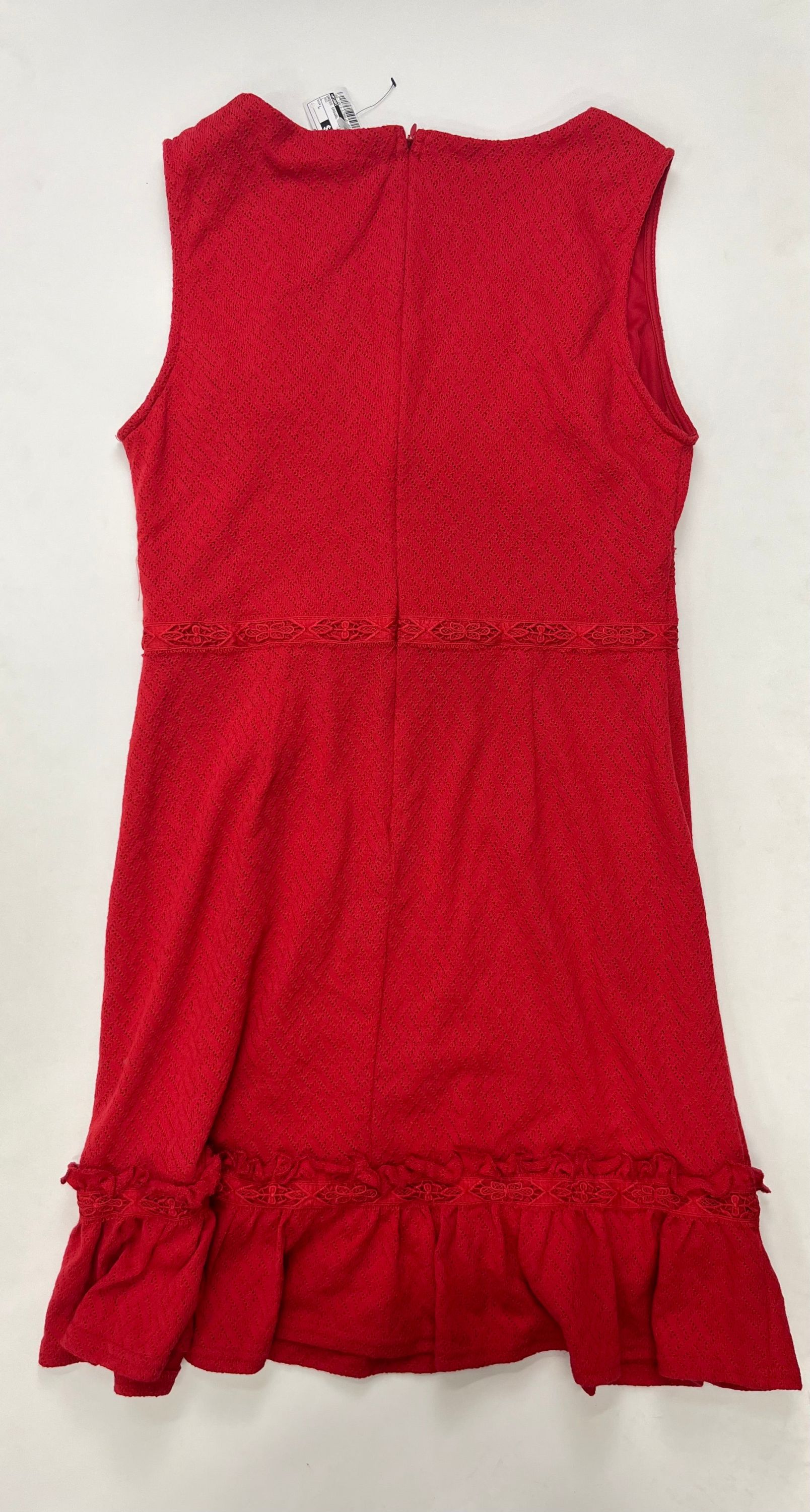 Red Dress Casual Midi Miami, Size L - Image 2