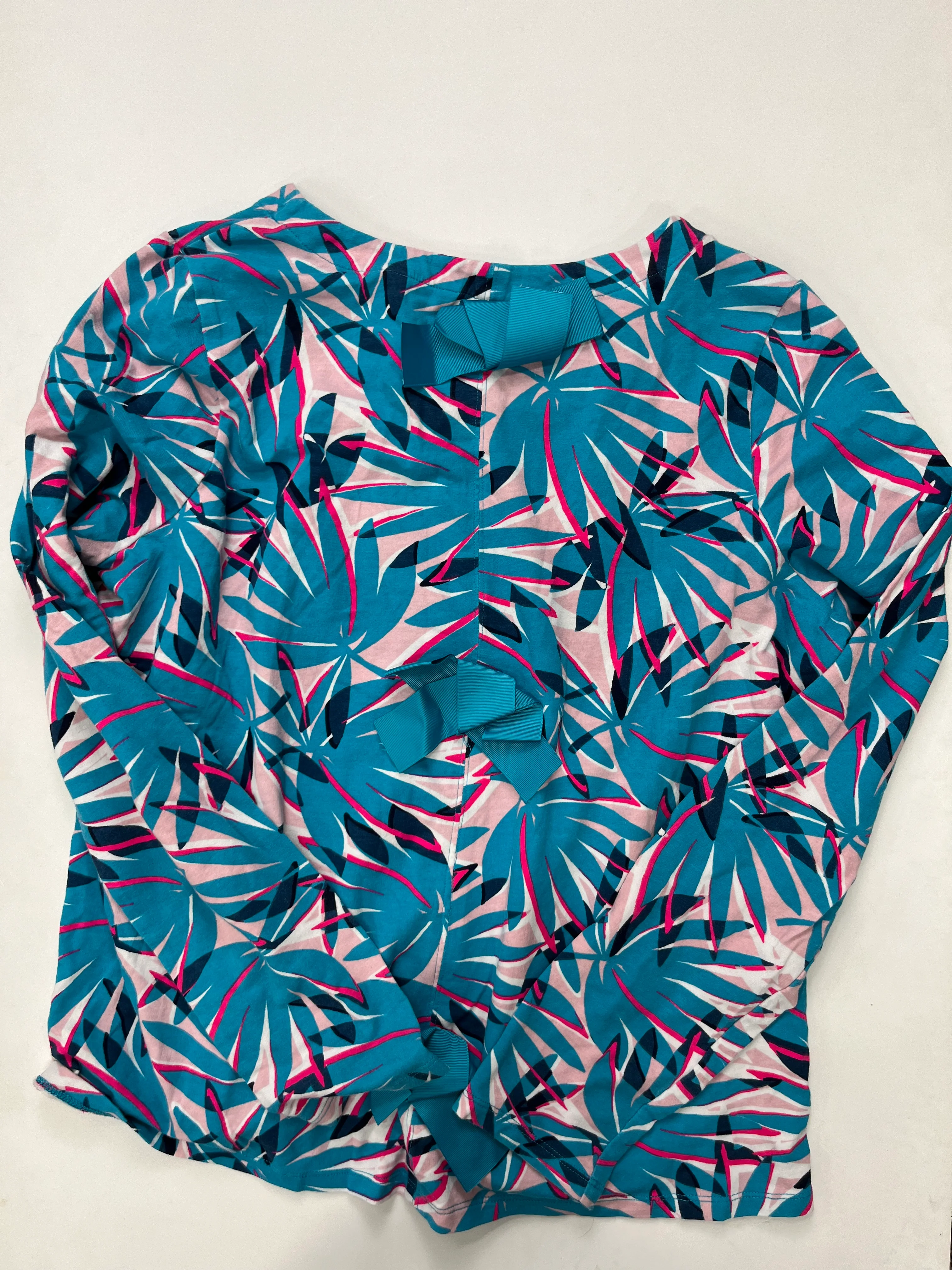 Multi-colored Top Long Sleeve Crown And Ivy, Size 2x - Image 2