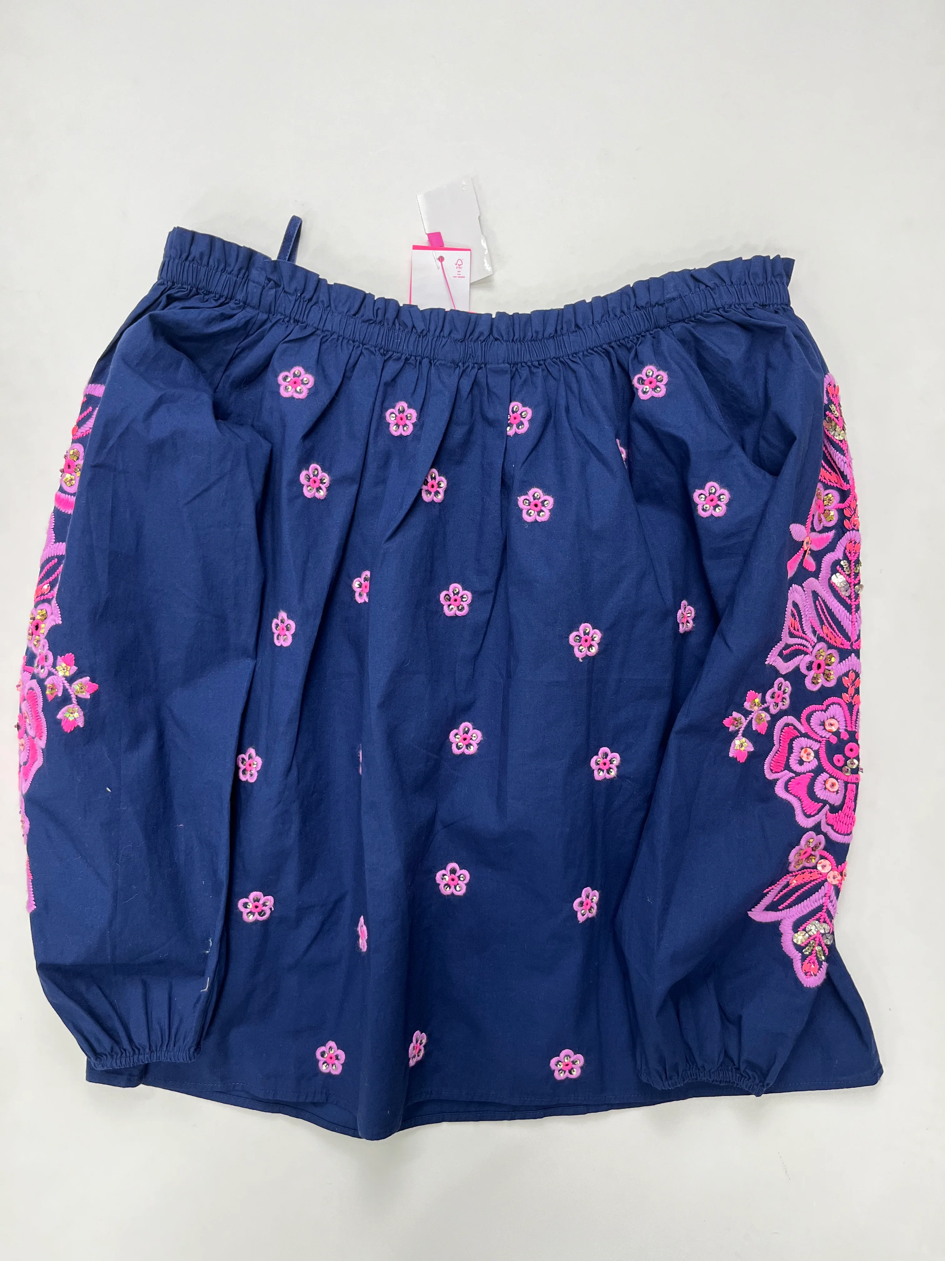 Navy Top Long Sleeve Lilly Pulitzer NWT, Size Xs - Image 2