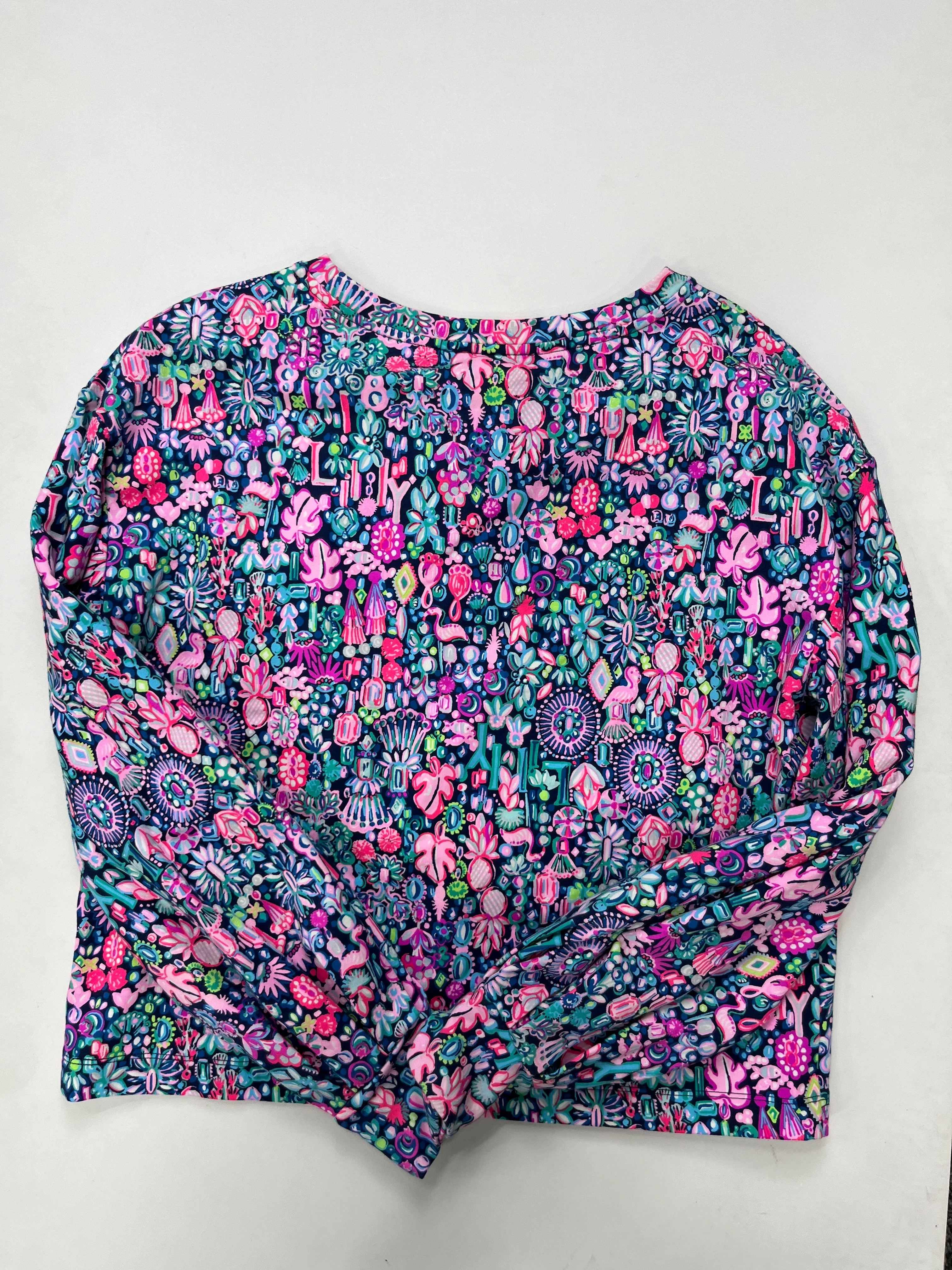 Multi-colored Top Long Sleeve Lilly Pulitzer NWT, Size S - Image 2