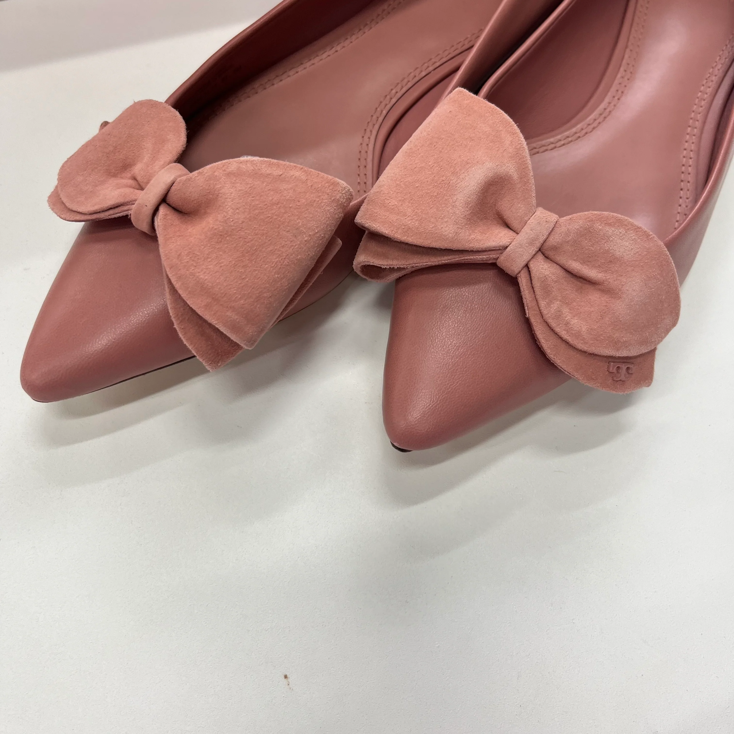 Pink Shoes Flats Ballet Tory Burch, Size 9 - Image 2
