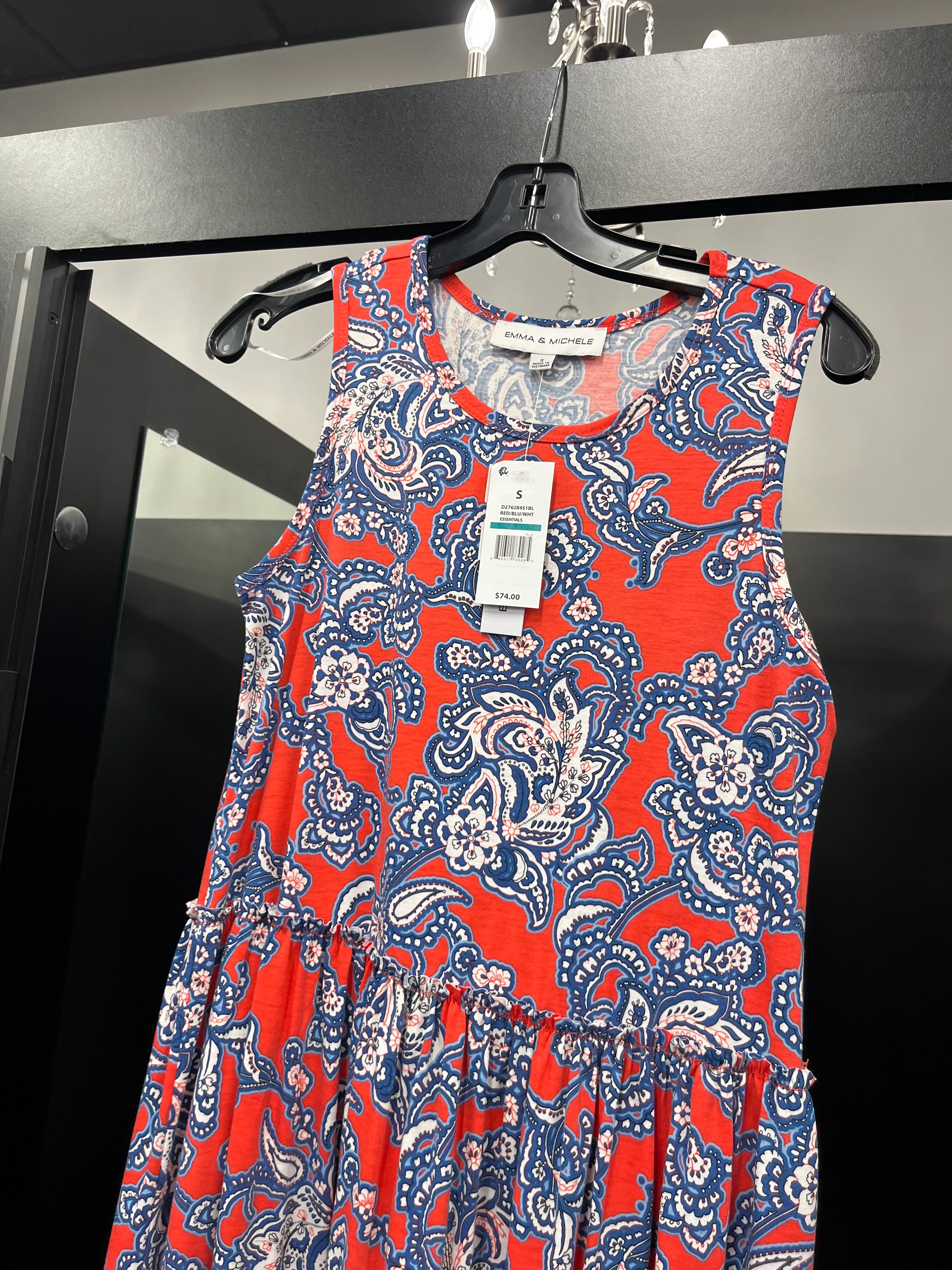 Multi-colored Dress Casual Maxi Emma And Michele, Size S - Image 3