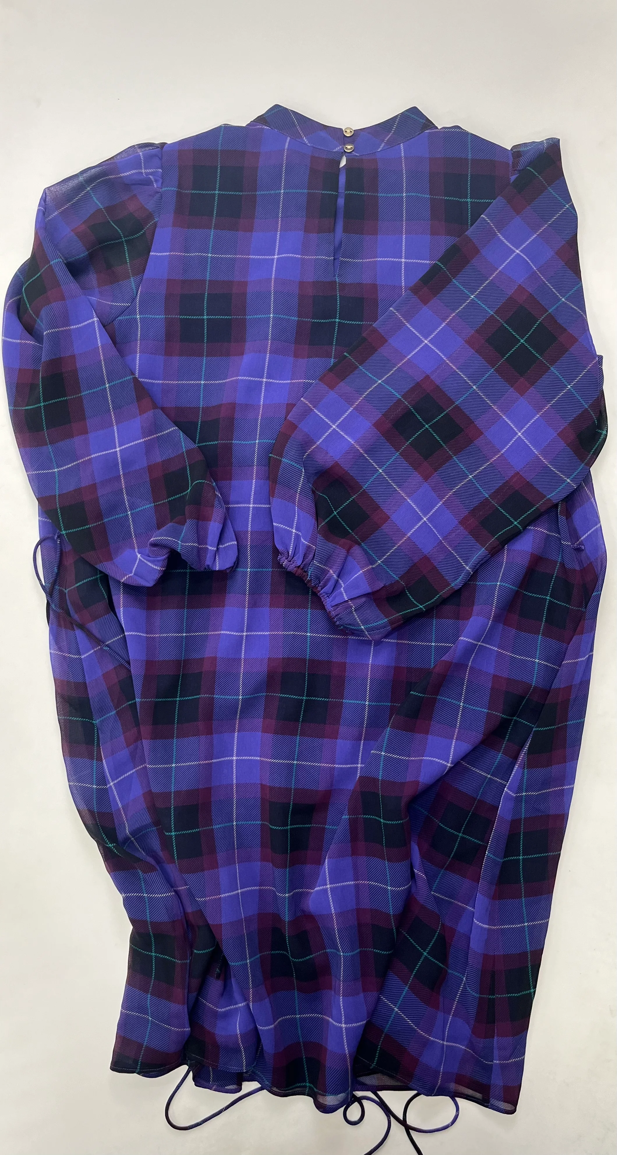 Plaid Dress Work Ann Taylor, Size M - Image 2