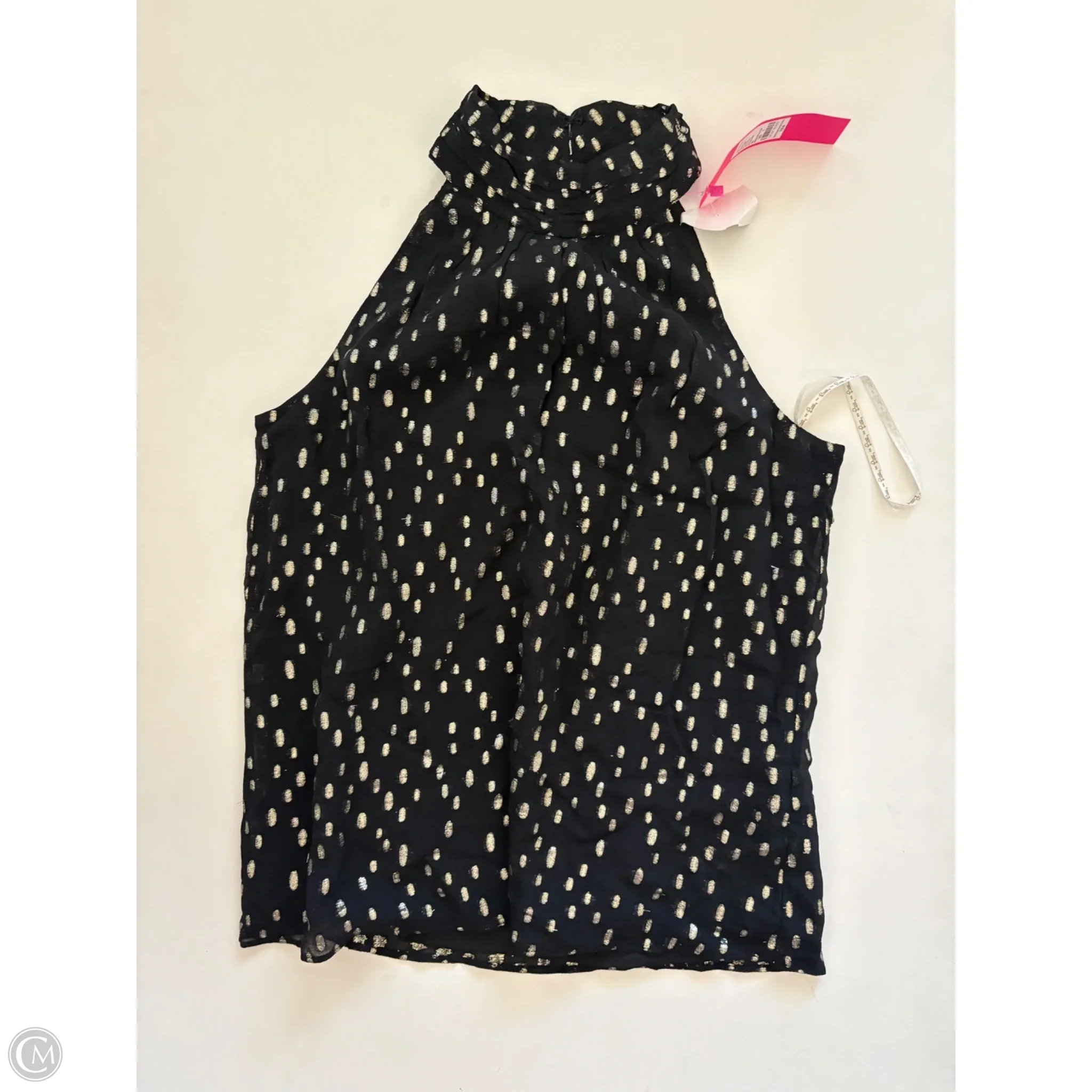 Blouse Sleeveless By Lilly Pulitzer In Black, Size: Xs - Image 1