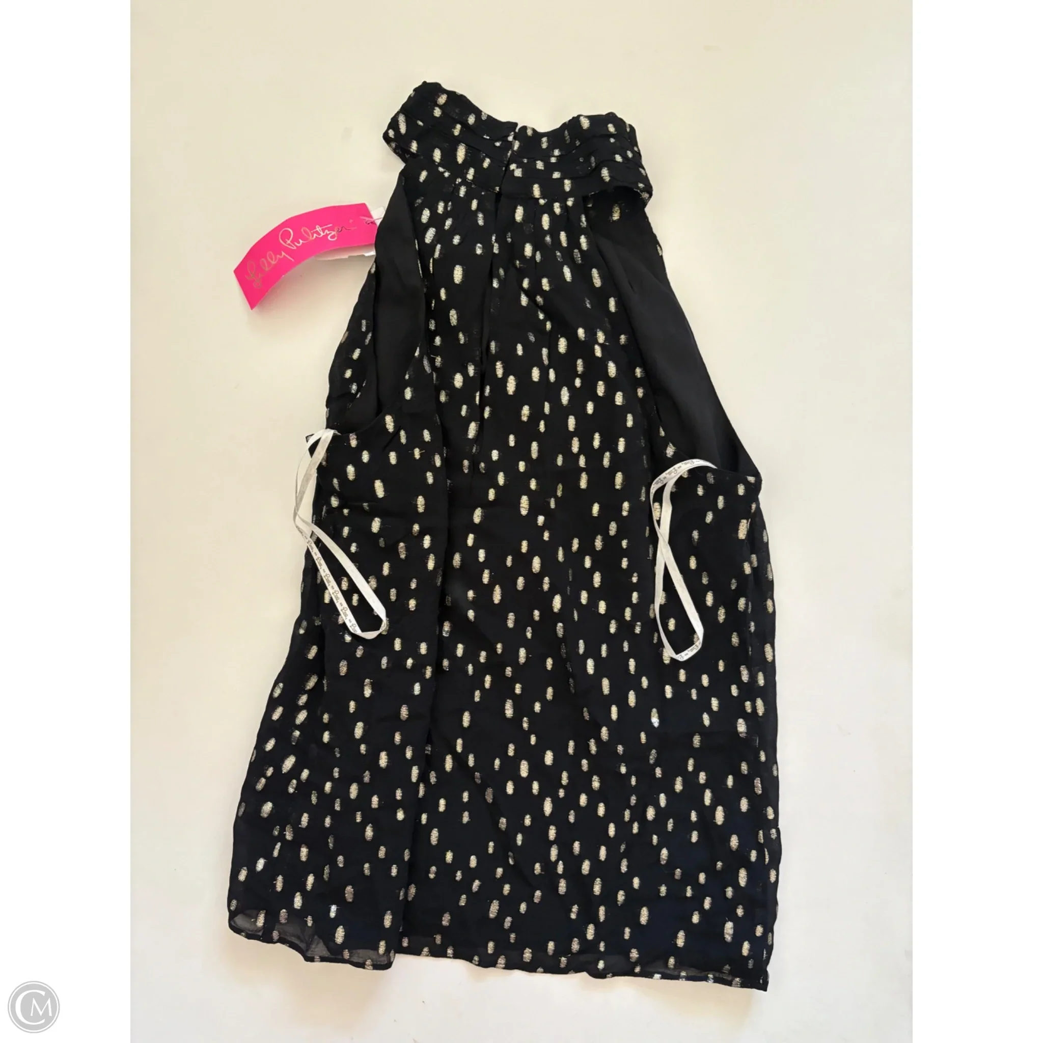 Blouse Sleeveless By Lilly Pulitzer In Black, Size: Xs - Image 2
